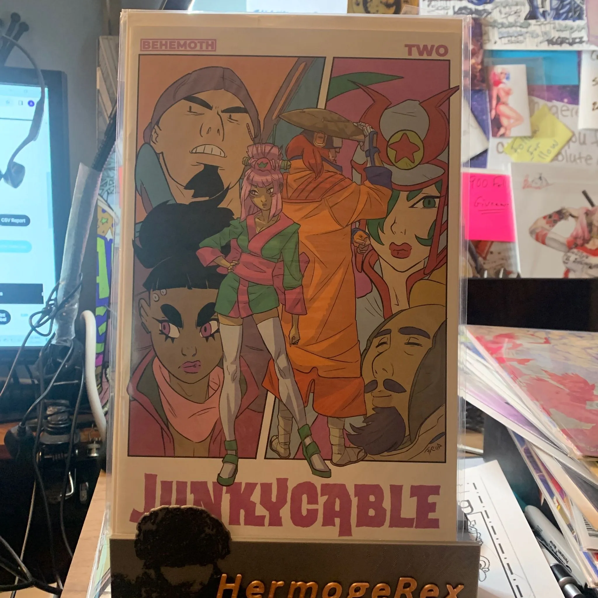 Product image for 20 - Junky Cable #2 and #3 - 2 comic bundle