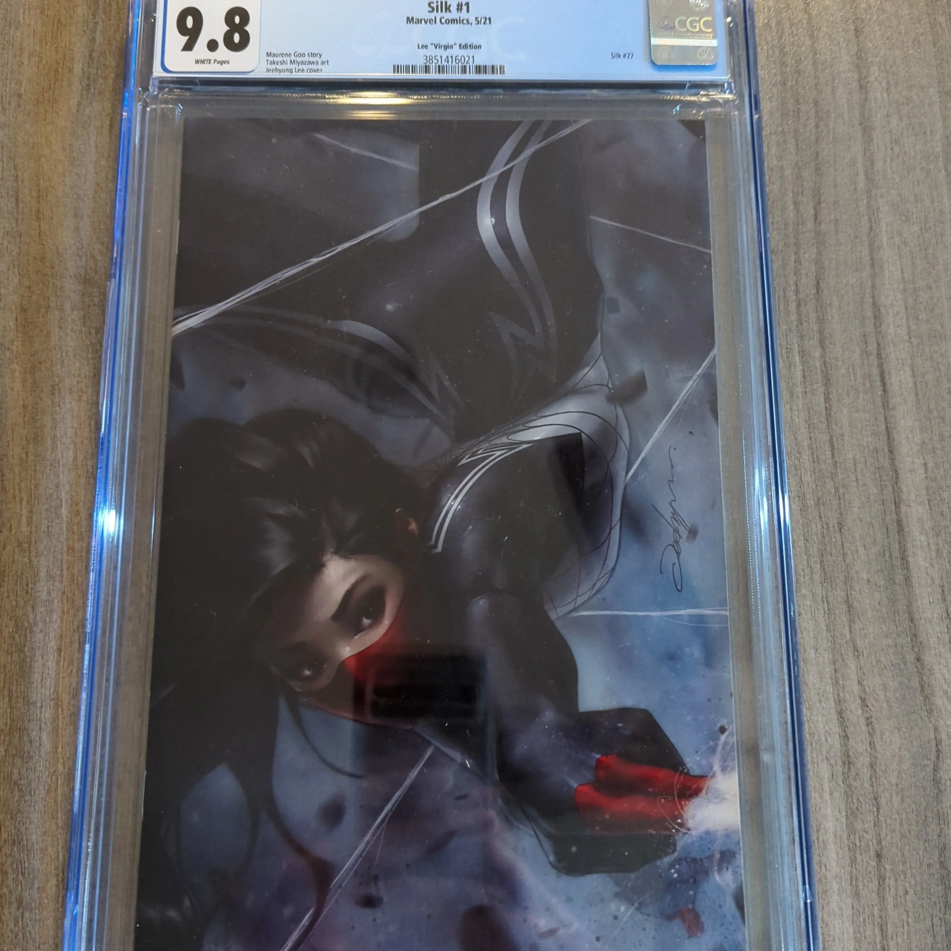 Product image for Silk 1 1:100 Variant CGC 9.8