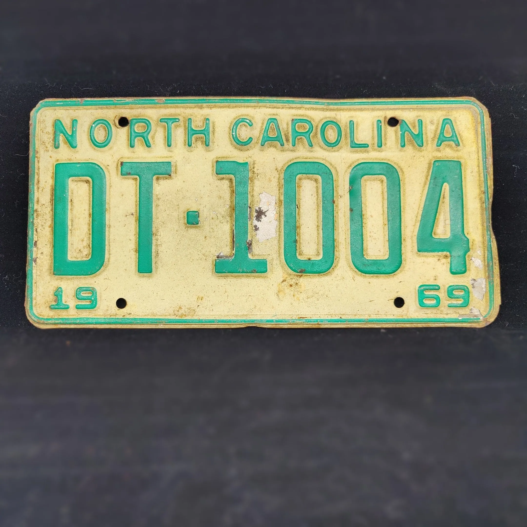 Product image for North Carolina 1969 License Plate 