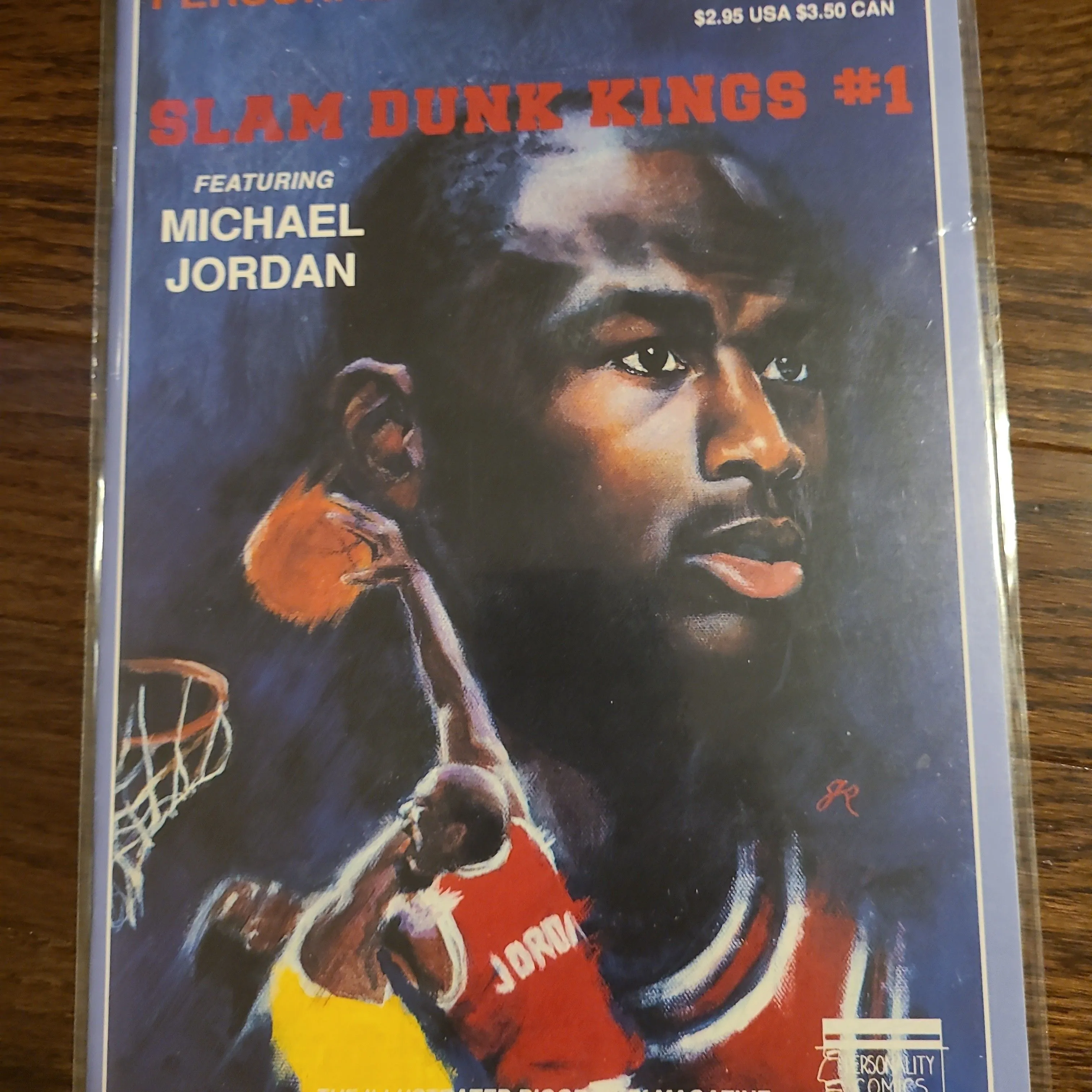Product image for MICHAEL JORDAN, SLAM DUNK KINGS #1,PERSONALITY COMICS, MARCH 1992