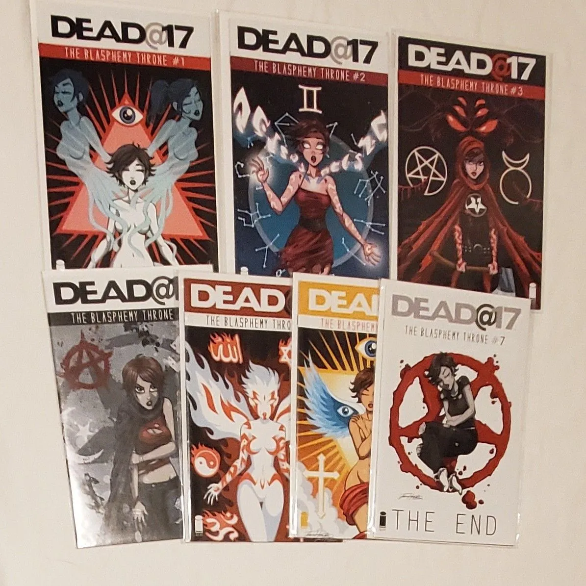 Product image for Dead @17 'Blasphemy Throne' #1-7