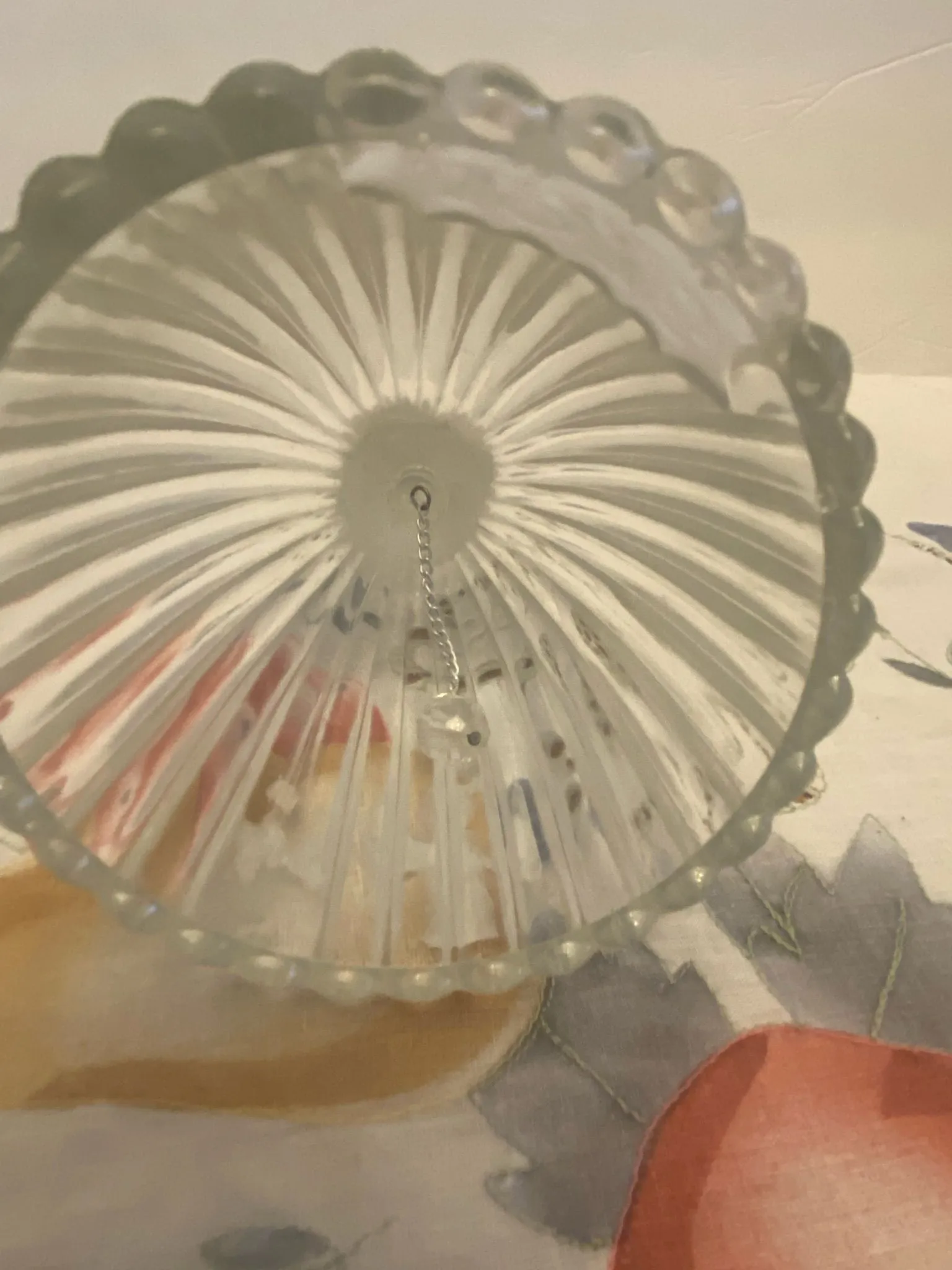 Product image for Glass frosted glass 1978 bell