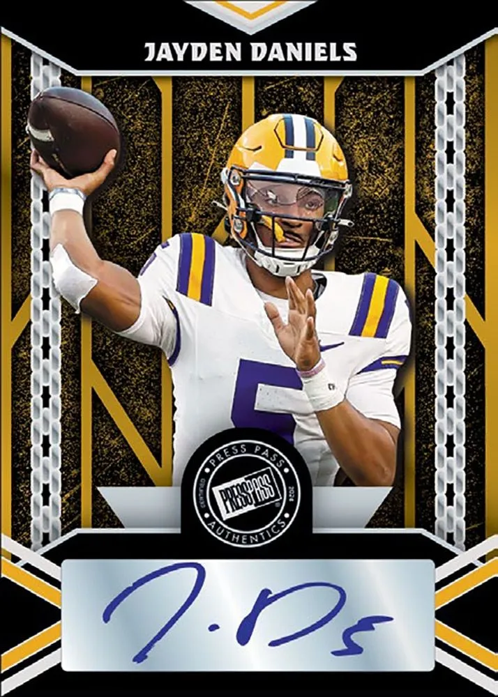 Product image for 2024 LEAF COLLECTIVE FOOTBALL (4 AUTOS) 
