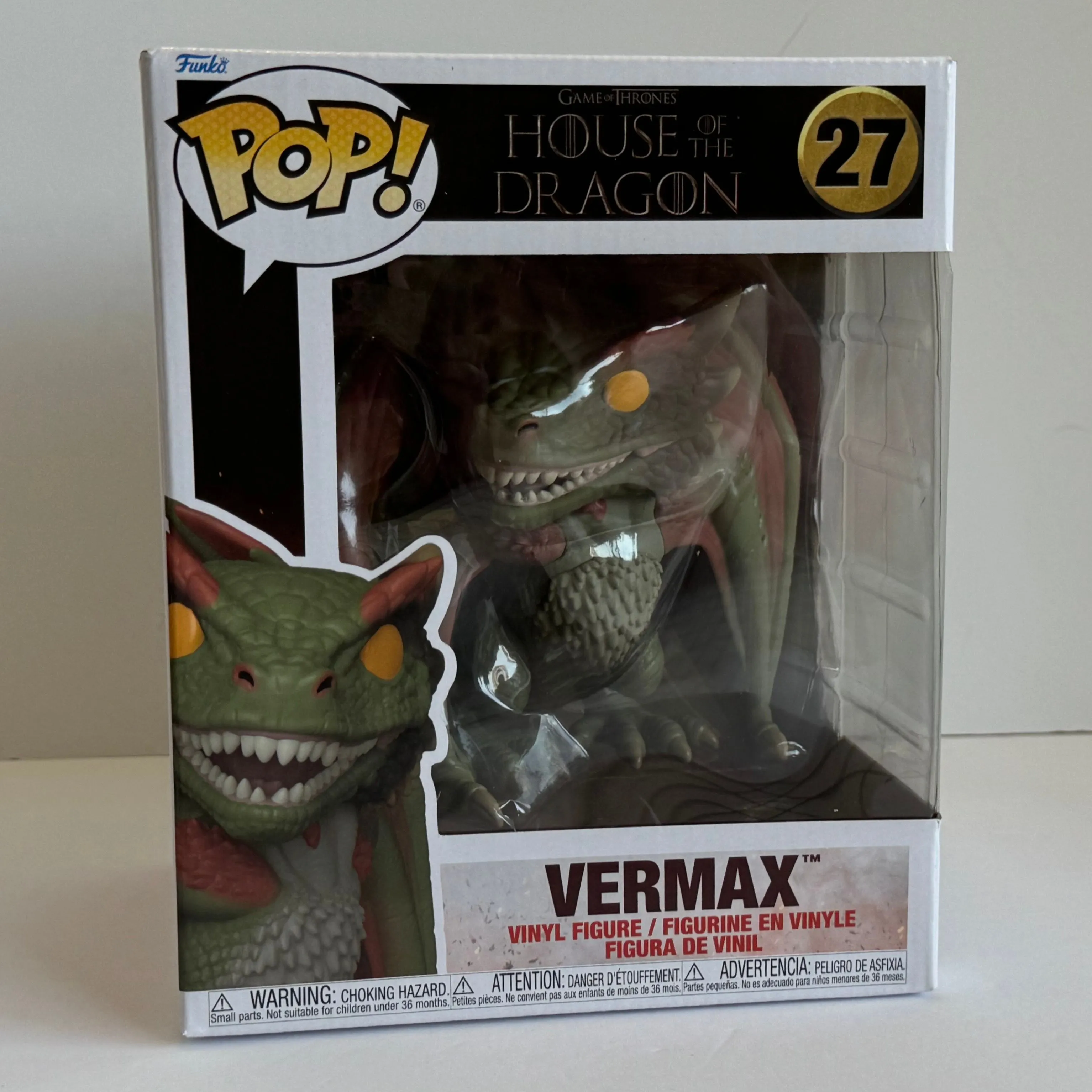 Product image for 27 Vermax Funko Pop Super 6" Television House of the Dragon Barcoded MIB