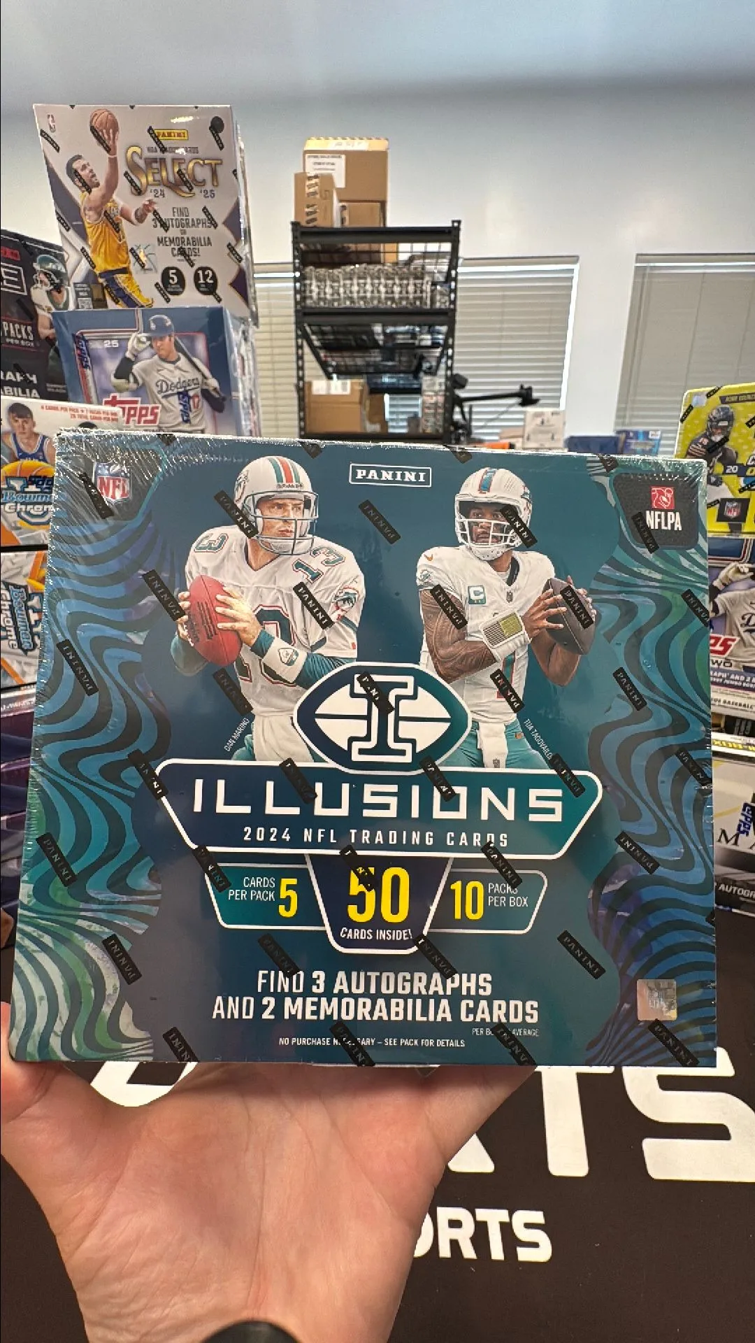 Product image for 2024 NFL illusions hobby