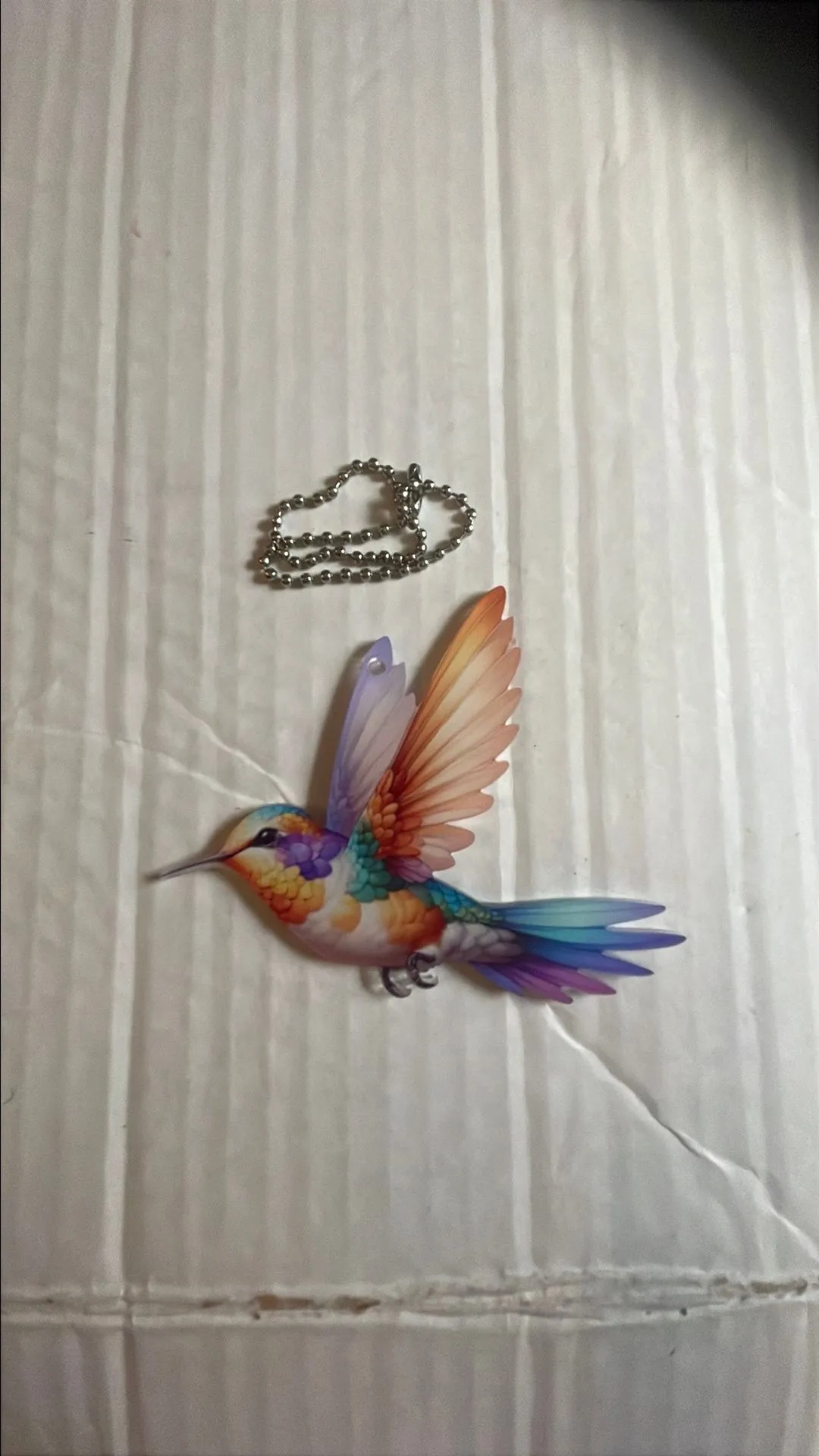 Product image for Multicolor bird keychain