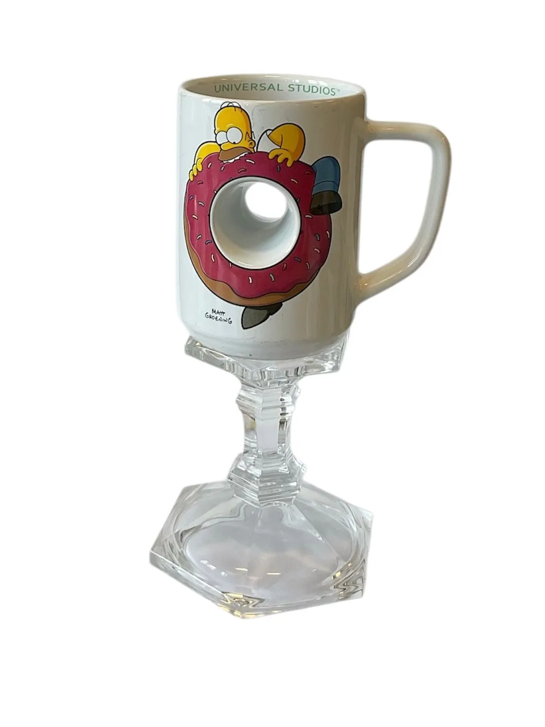Product image for Universal Studios Homer Simpson Donut Hole Mug