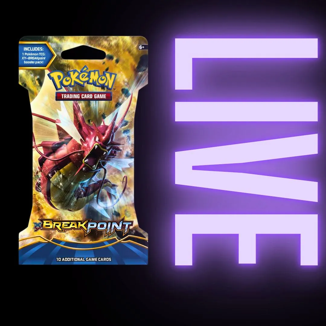 pokemon tcg breakpoint booster pack TCG: X & Y first discovered by Shiny Mega Gyarados Pokémon TCG: XY-BREAKpoint Sleeved Booster