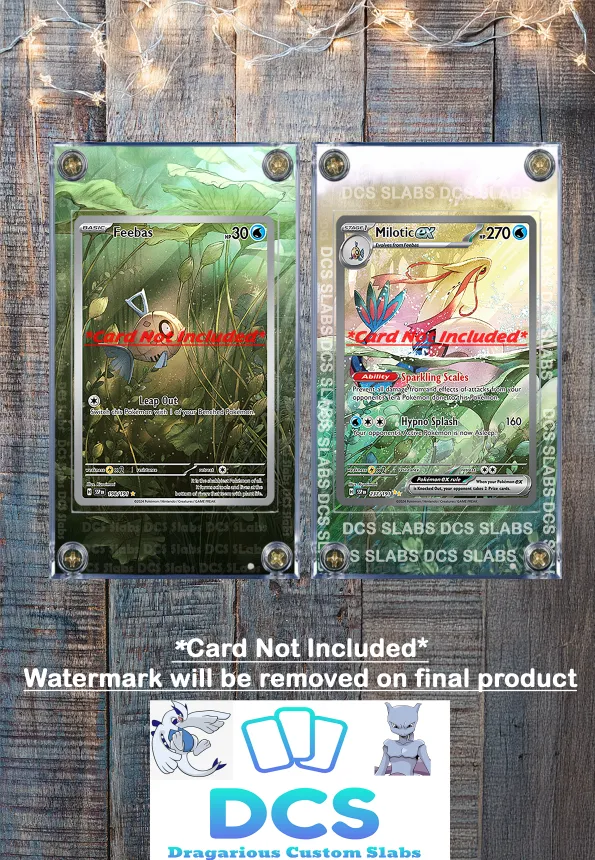 x2 Pokemon Milotic EX & Feebas 237/191 198/191 IR Custom Display Cases from  Surging Sparks  Whatnot: Shop, Sell, Connect