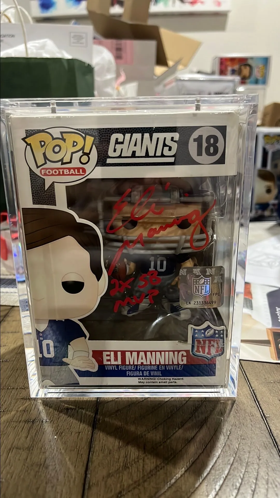 Product image for Eli Manning 18