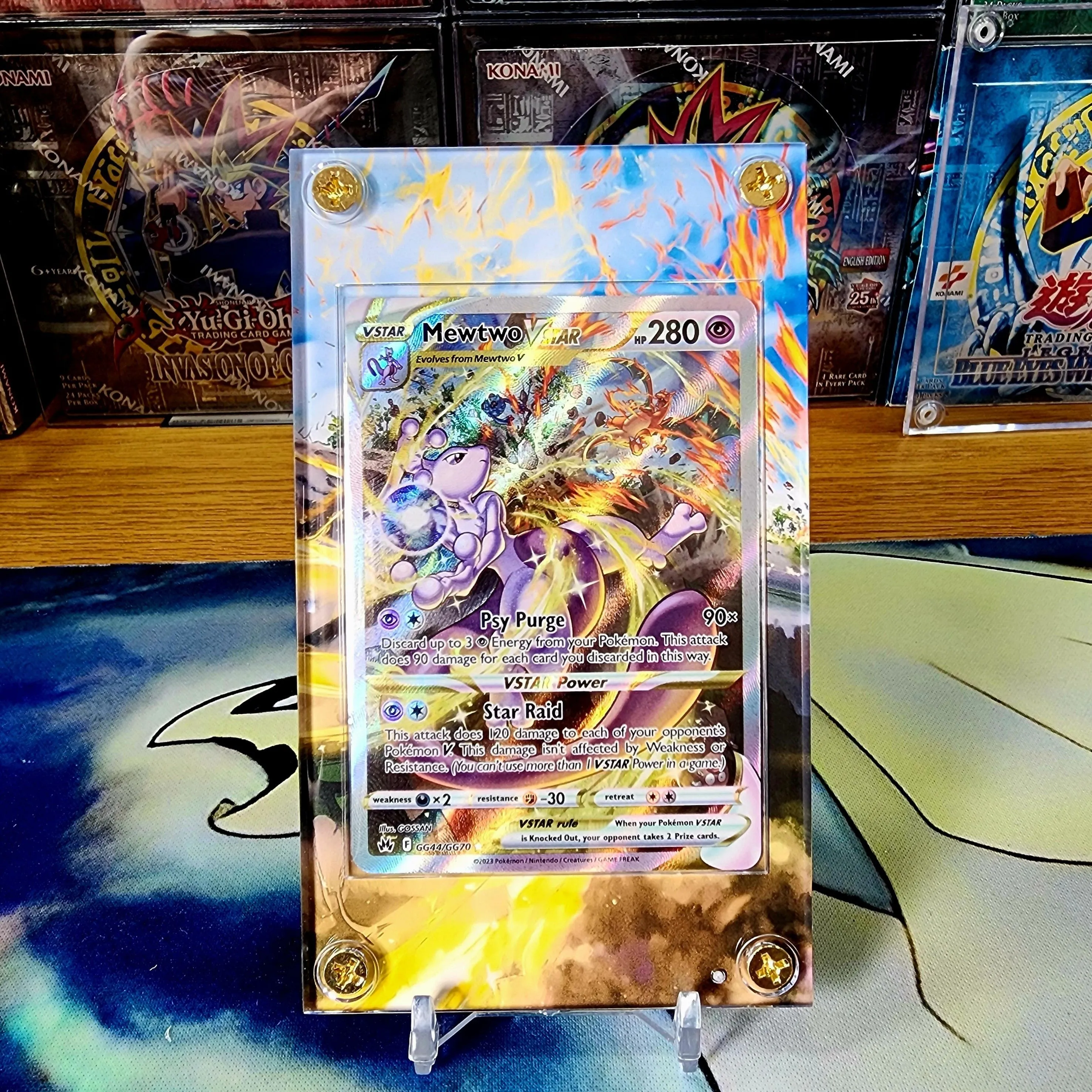 Pokemon Mewtwo Vstar GG40 Crown Zenith Custom Display Case Slab  Whatnot:  Shop, Sell, Connect
