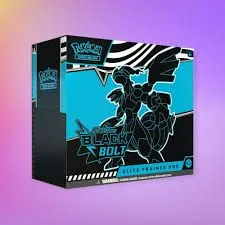Product image for Pokemon Scarlet and Violet Black Bolt Elite Trainer Box