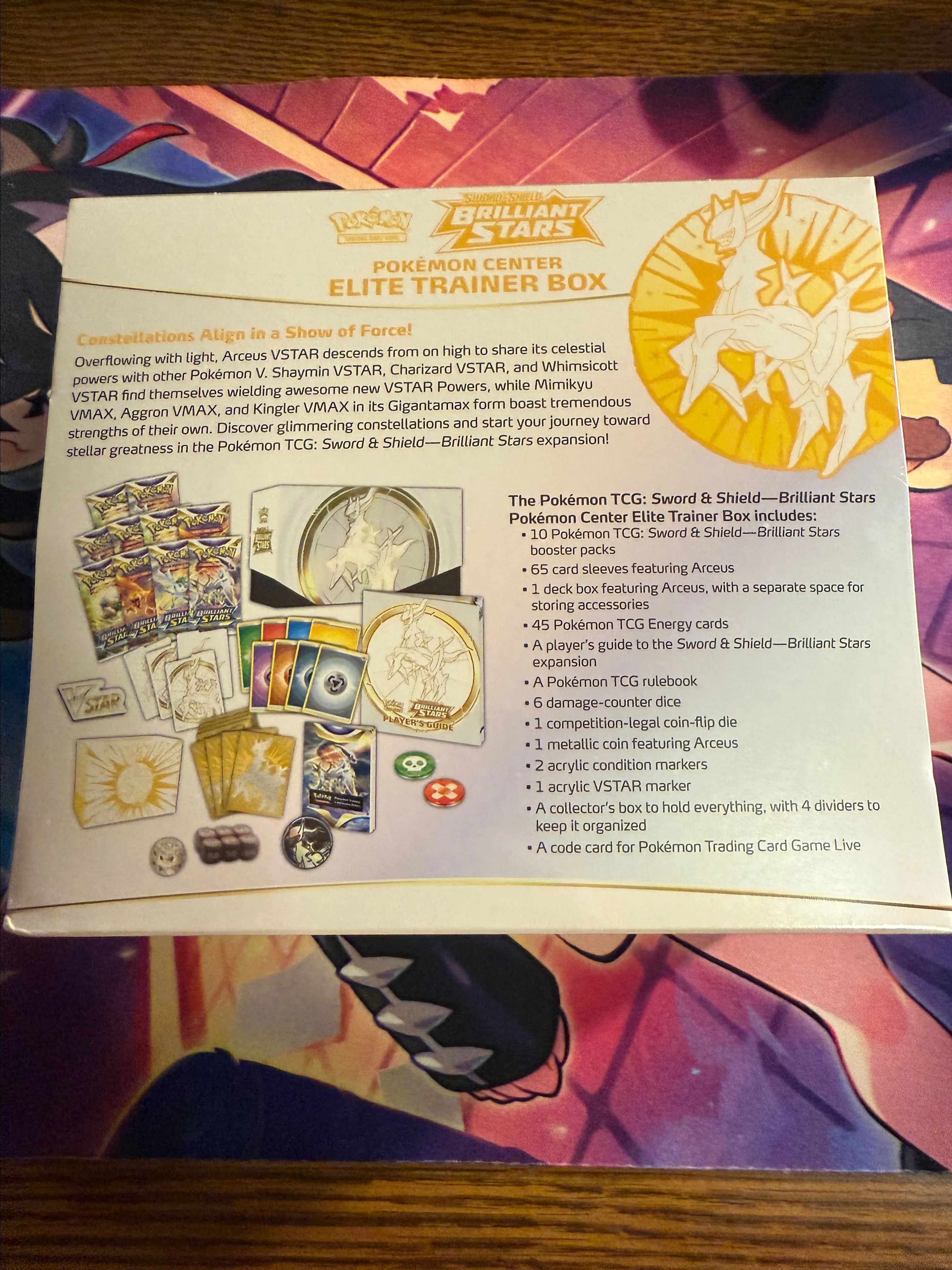 Pokemon Center Sword & Shield Brilliant Stars Elite Trainer Box ETB SEALED   Whatnot: Shop, Sell, Connect