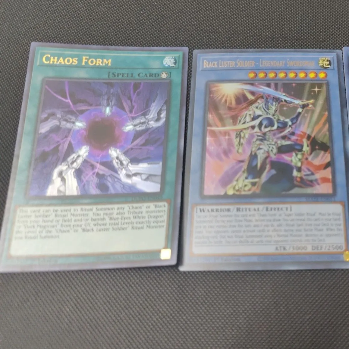 YuGiOh! Black Luster Soldier (LS) [MAZE] - 2X Chaos Form [DUPO] Ultra Rare  NM  Whatnot: Shop, Sell, Connect