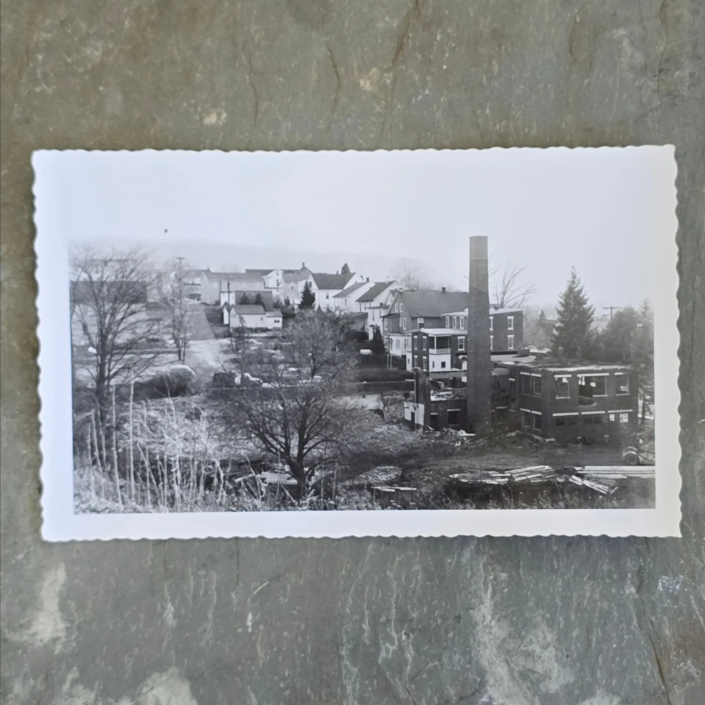 Product image for 1966 Wingard Studios Black & White Snapshot Street View Photo Millersburg, PA (WNB1-70)
