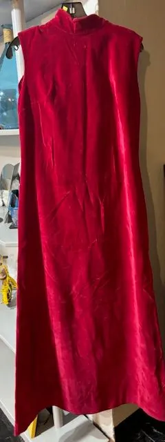 Product image for 190 Red Suede Maxy Dress