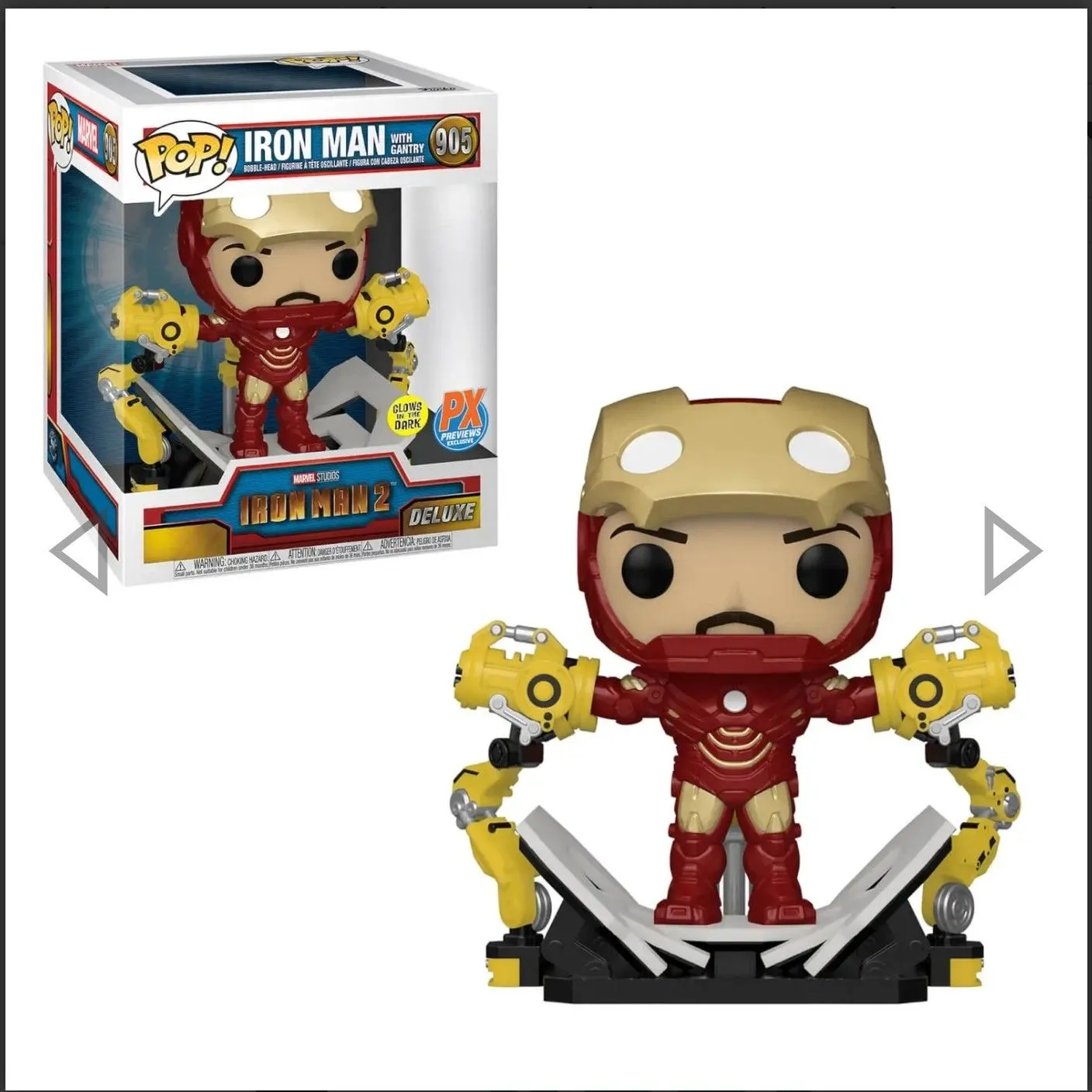 Product image for Iron Man with Gantry