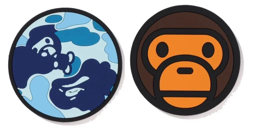 Product image for Hypeware - Bape Milo Reversible Coaster ABC Blue Camo/Brown