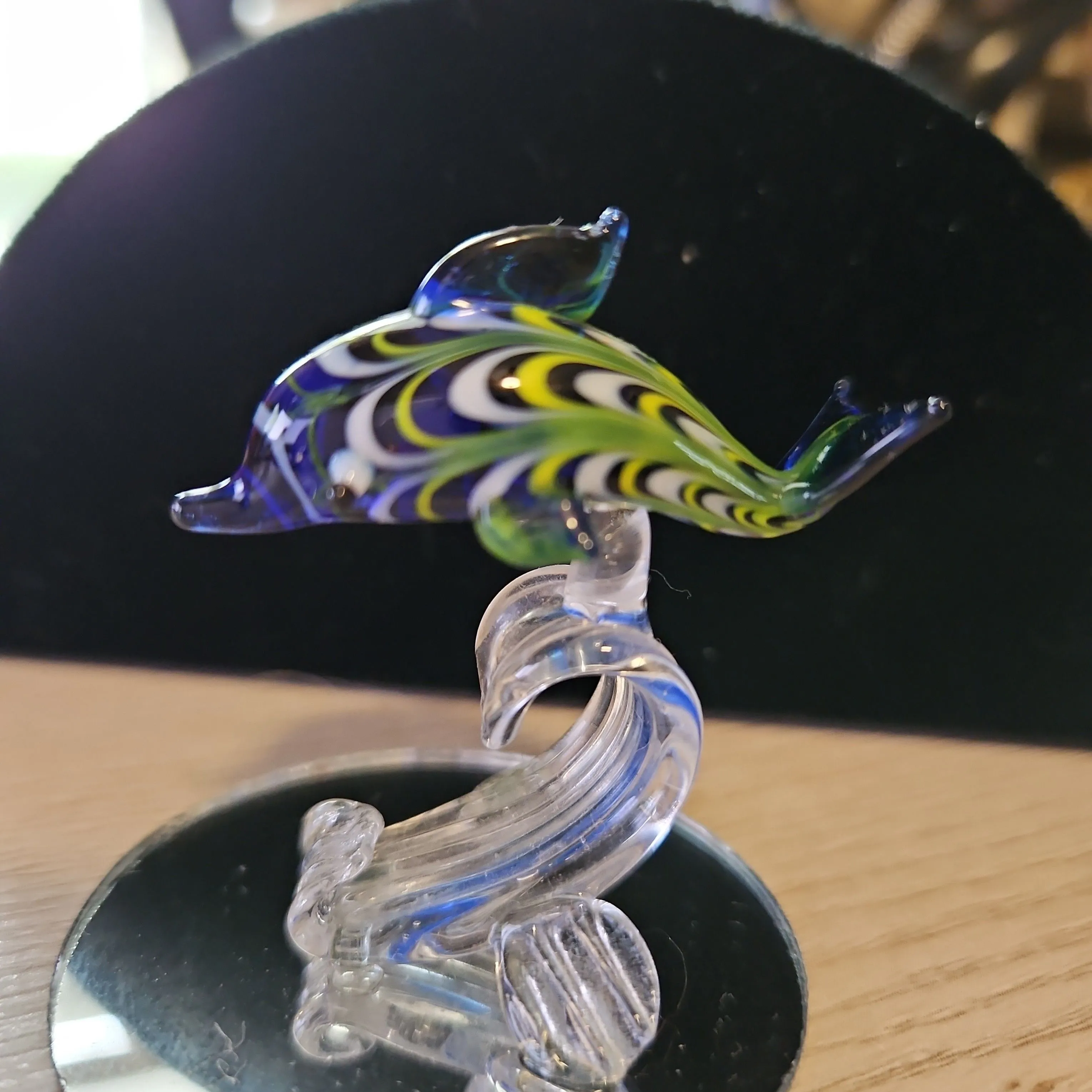 Product image for Crystal Figurine - Colorful Fish