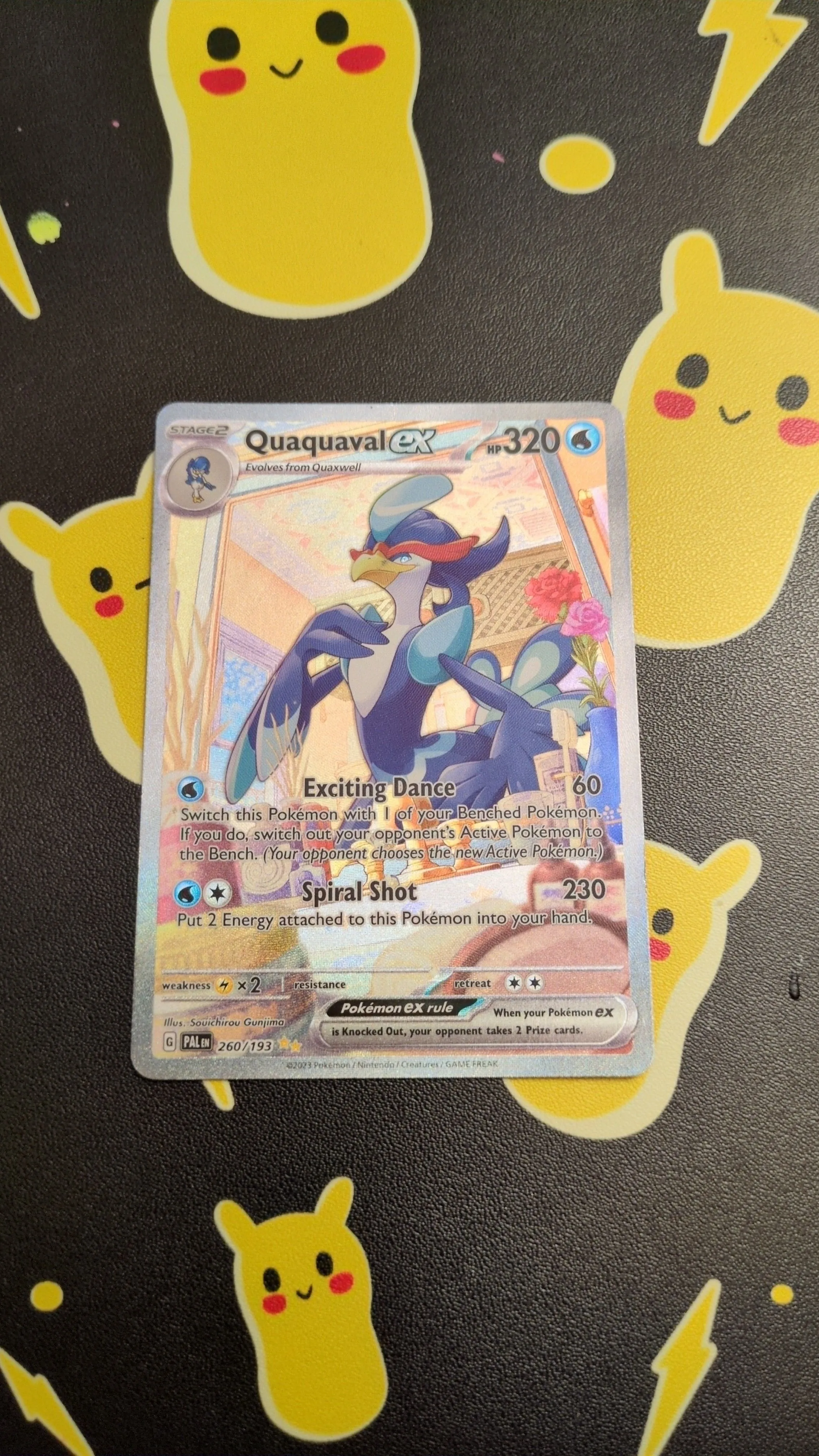 Product image for Pokemon - Quaquaval EX #260