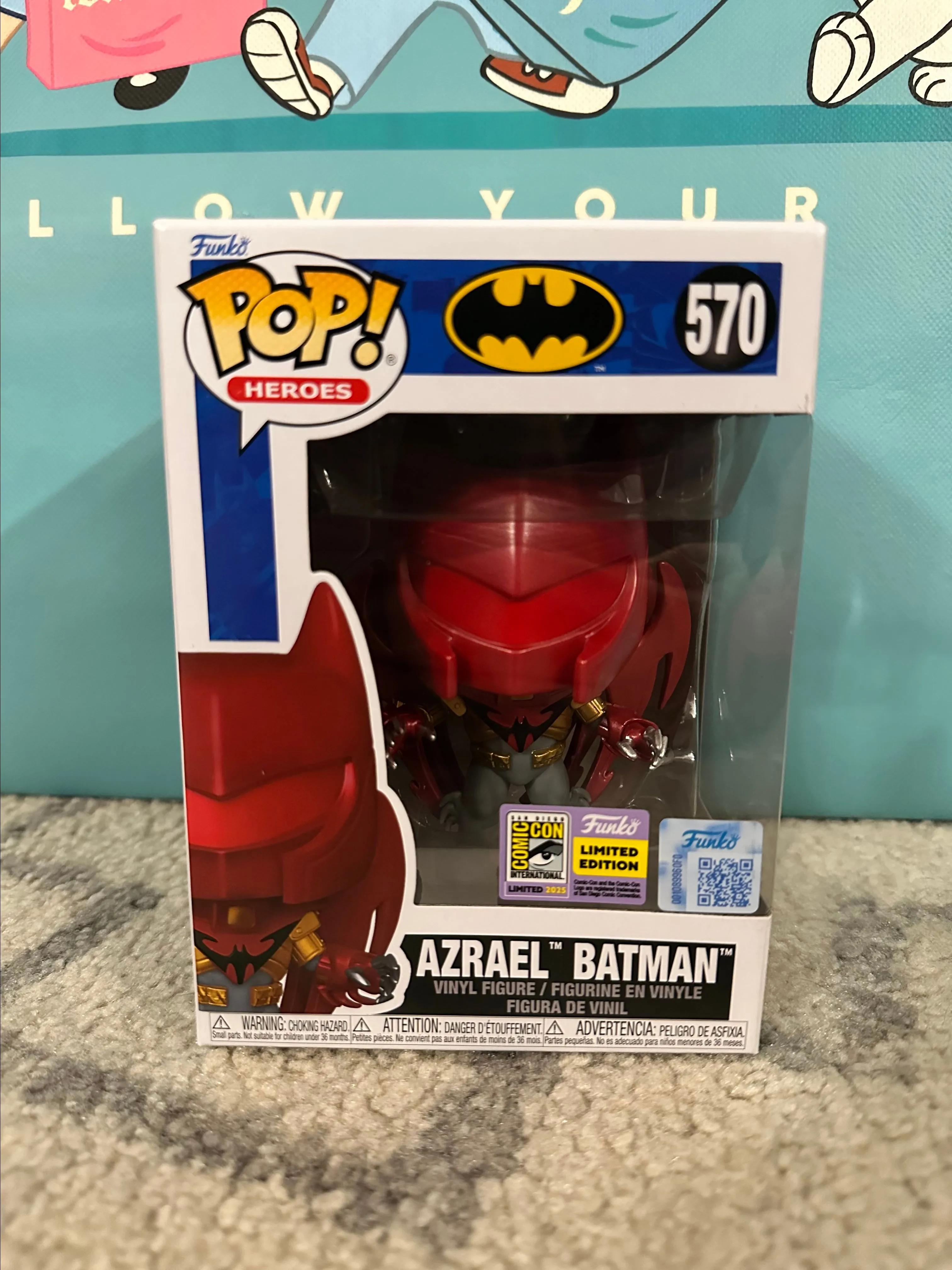Product image for SDCC 2025 Exclusive Azrael Batman #570