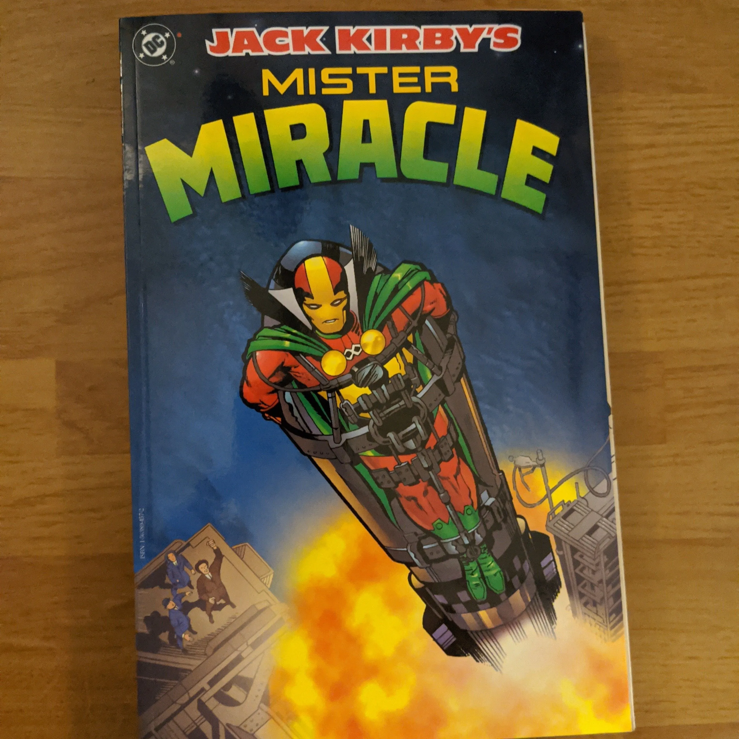 Product image for Jack Kirby's Mister Miracle trade paperback (1998)