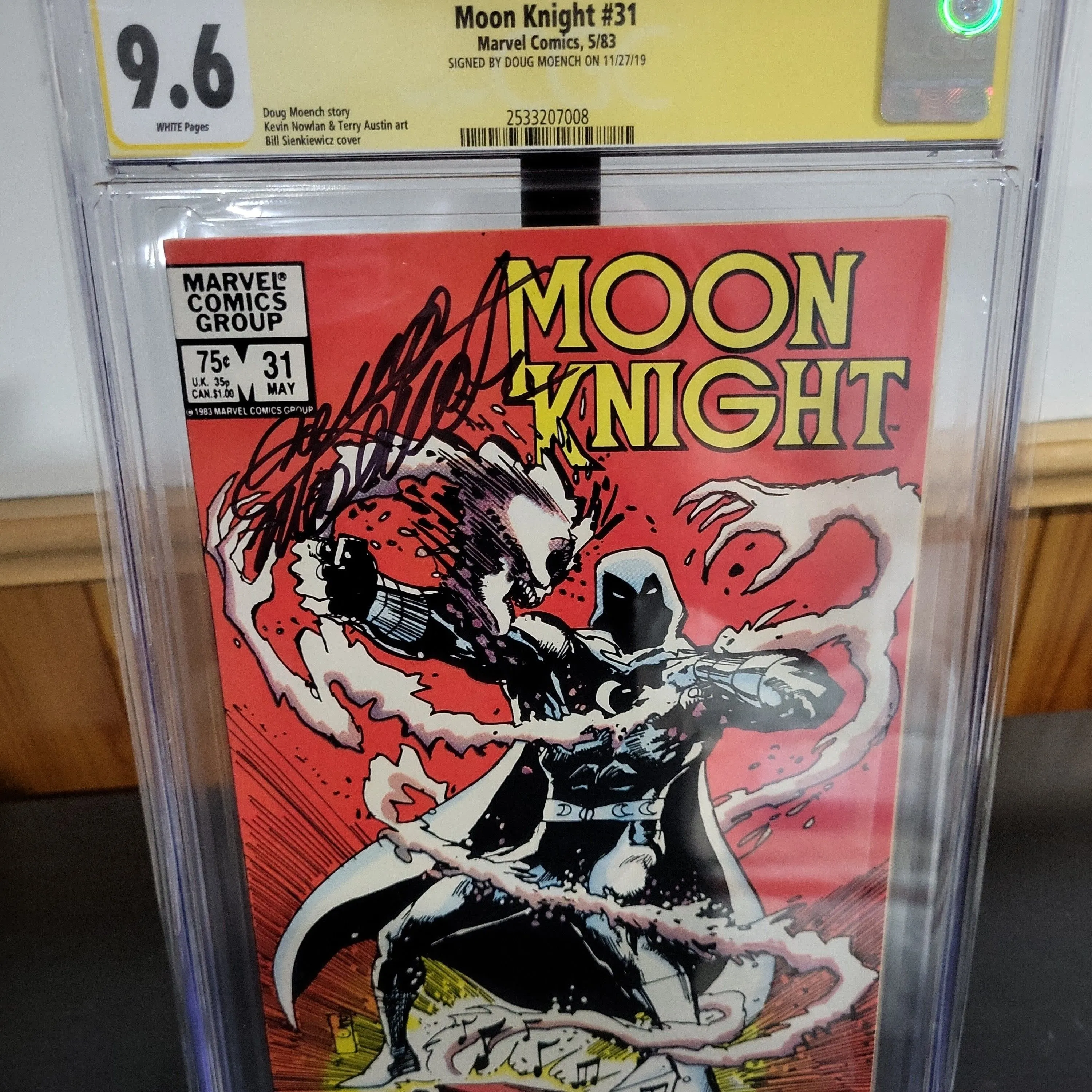 Product image for Moon Knight 31  CGC 9.6 1983