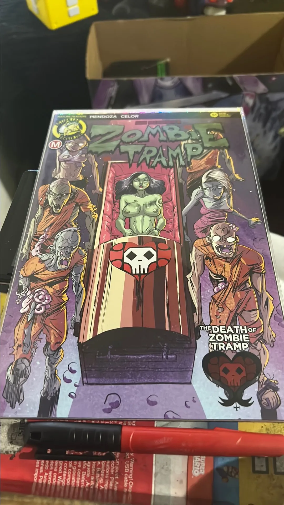 Product image for Zombie Tramp #51 Risqué Varient death of zombie tramp