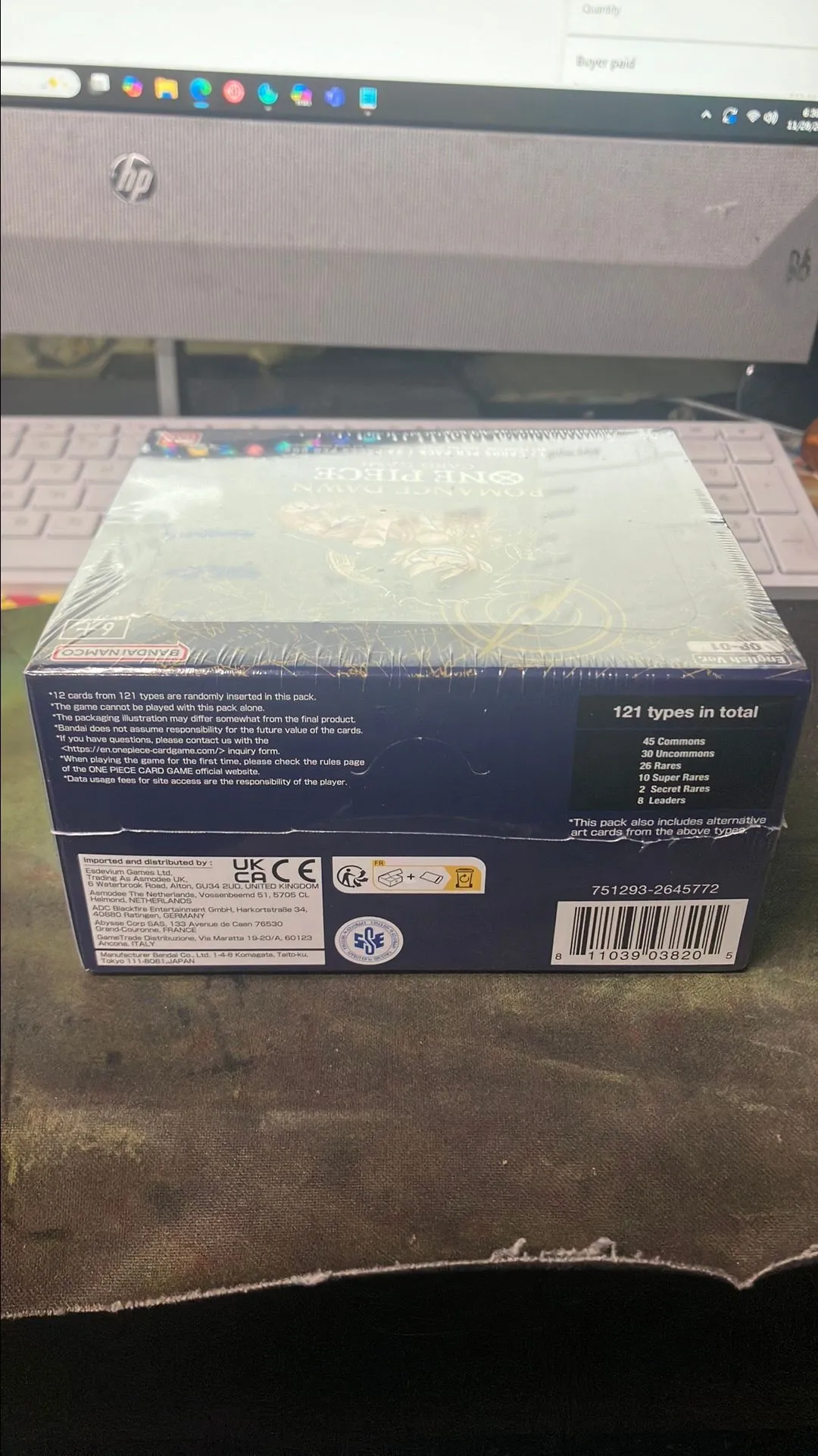 romance dawn blue bottom booster box Prismatic Evolutions Poster Collection – CJ's Card Shop main image 0