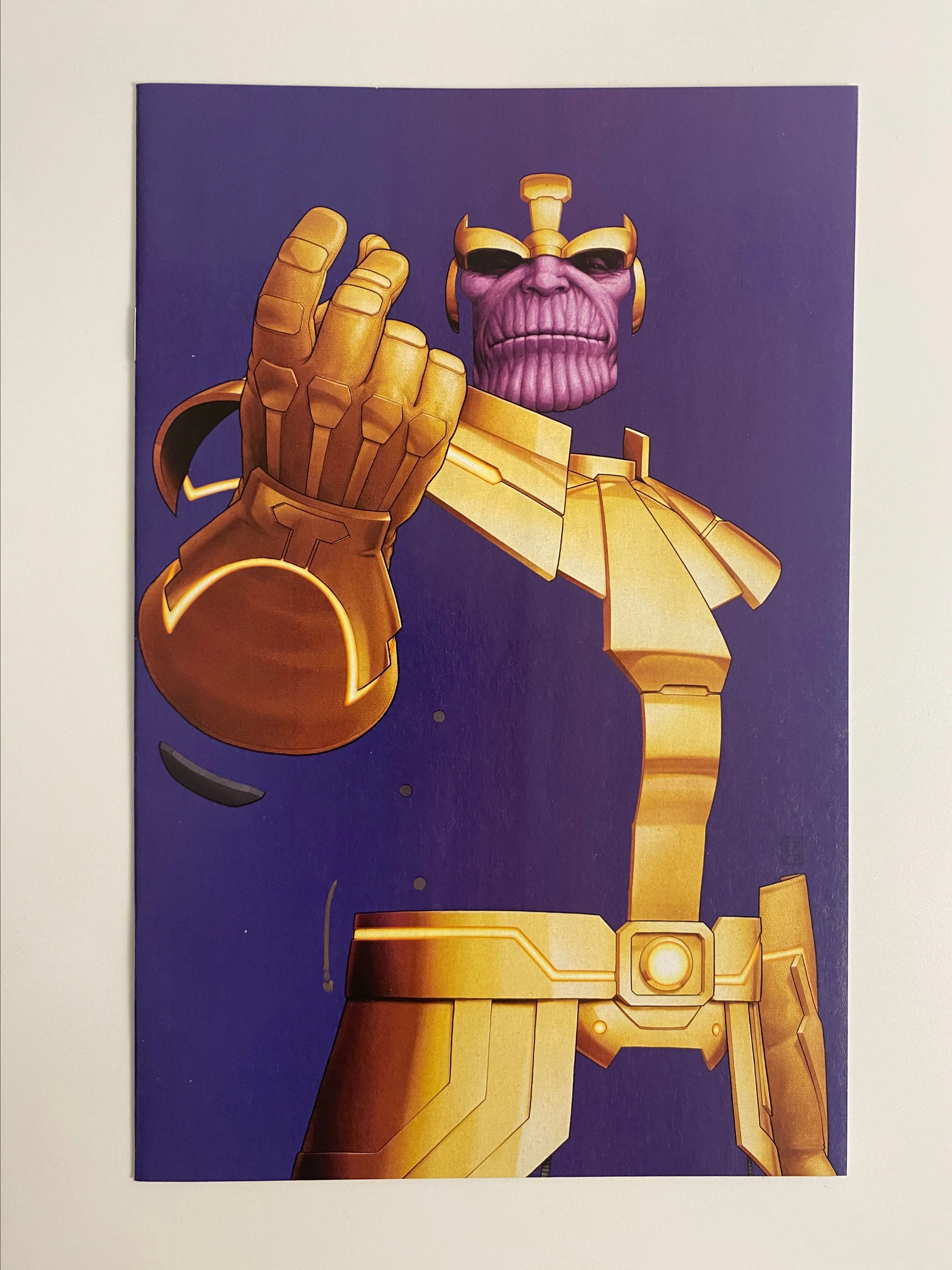 Product image for SIGNED BY JOHN TYLER CHRISTOPHER JTC Silver Surfer Rebrith Legacy #1 Thanos 2023