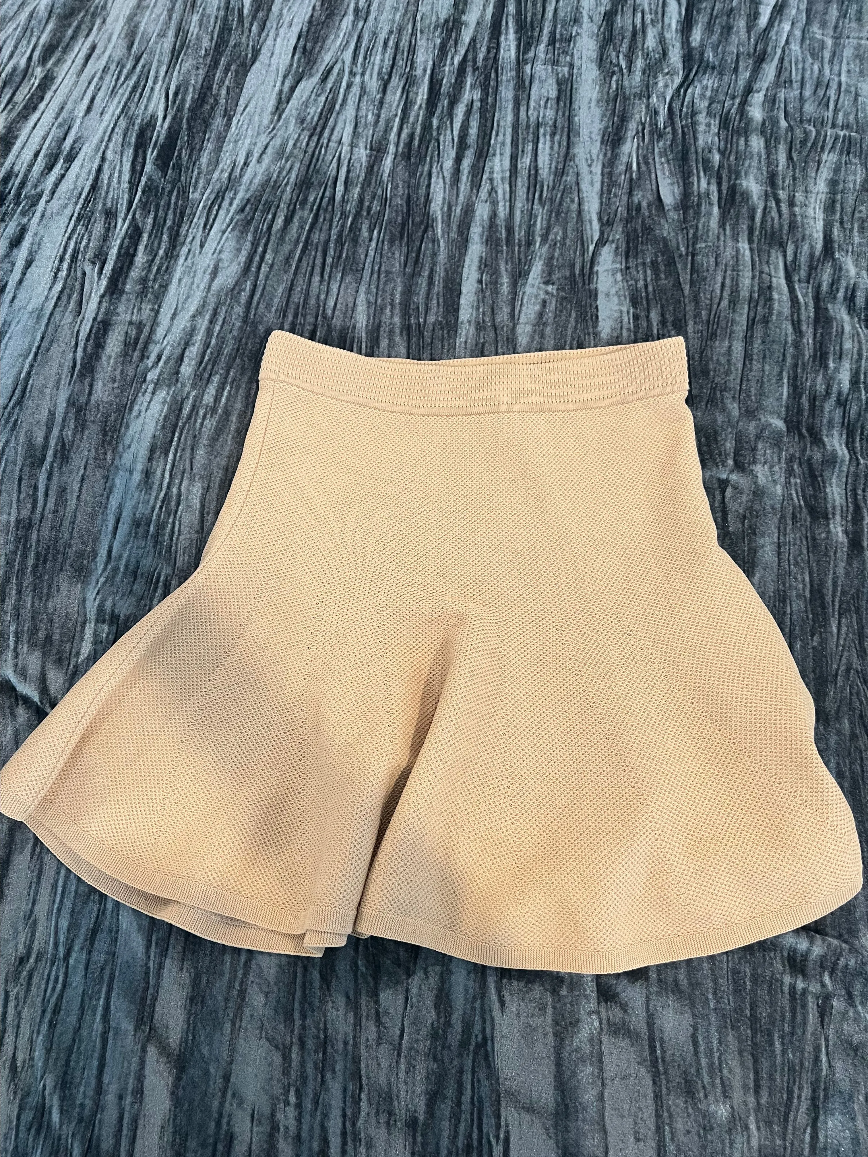 Product image for SER.O.YA Beige Knit Skirt Size S