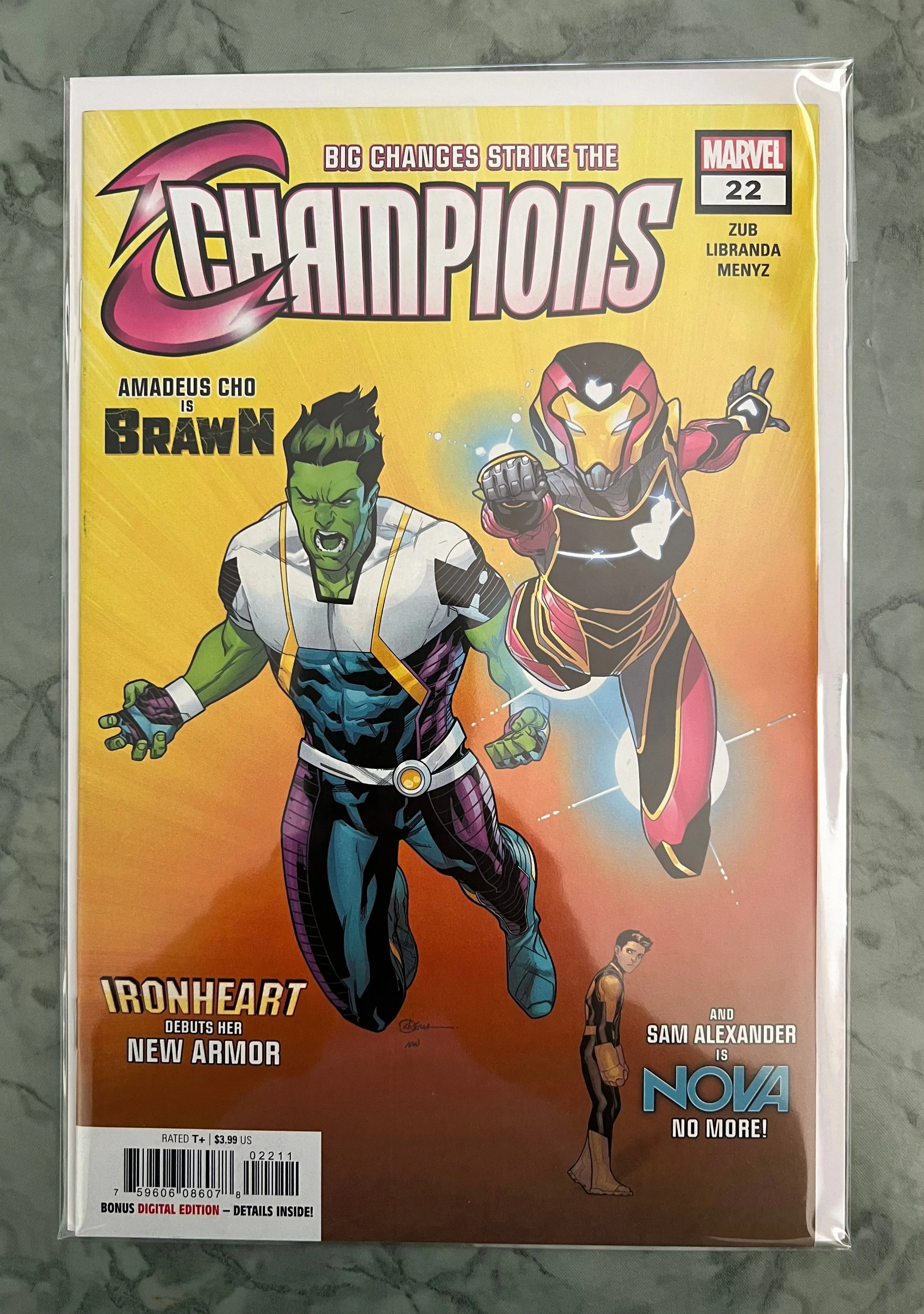 Product image for CHAMPIONS 22 DEBUT OF NEW IRONHEART ARMOR 2018