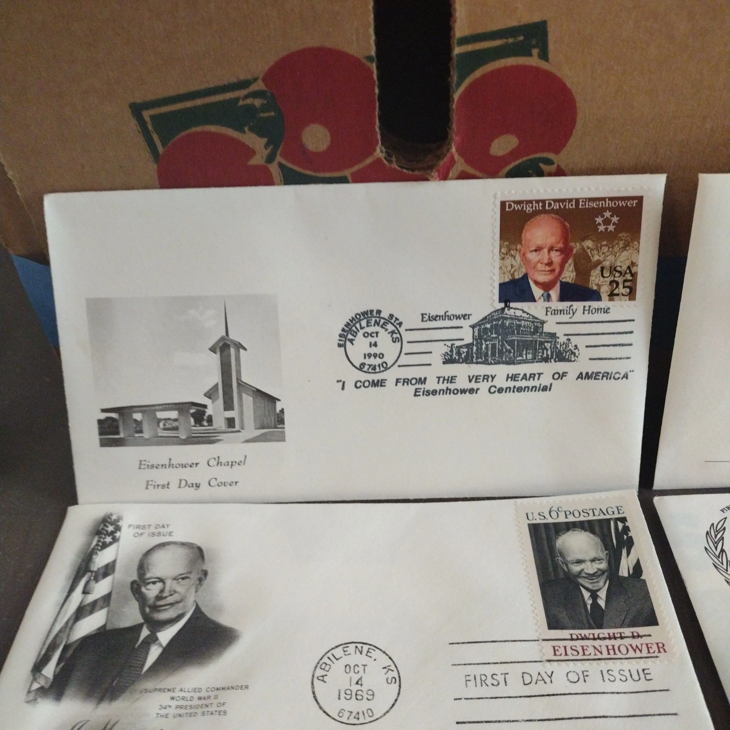 Product image for #E39 - Dwight D Eisenhower Commemorative Stamped Envelopes  #3