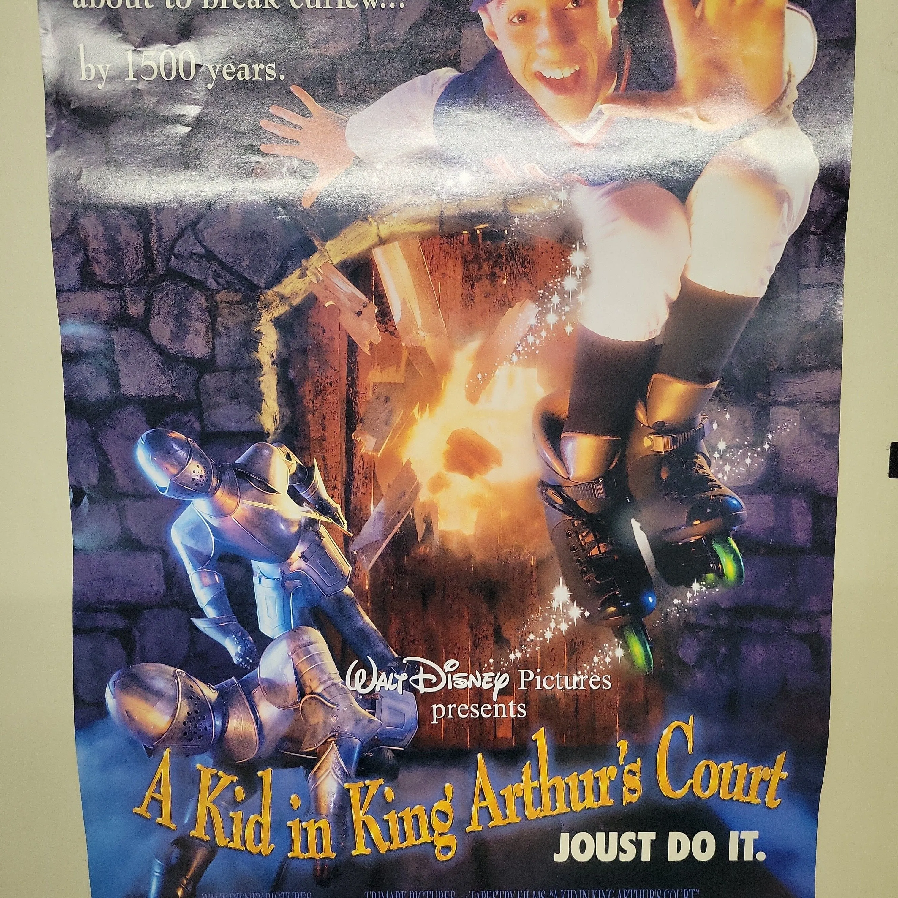 Product image for 18.25" x 27" promo poster for A Kid in King Arthur's Court