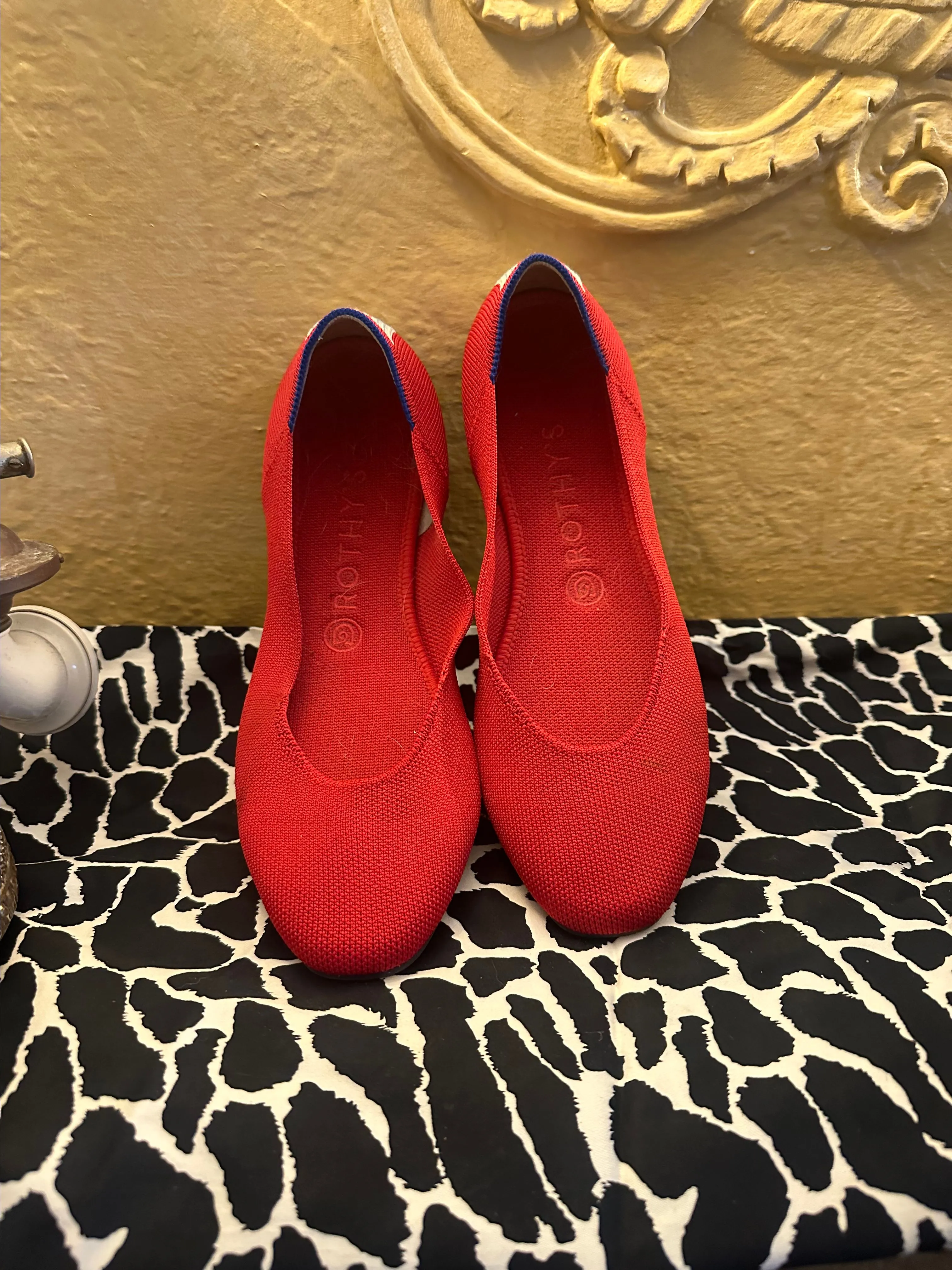 Product image for Rothy's red flats 9