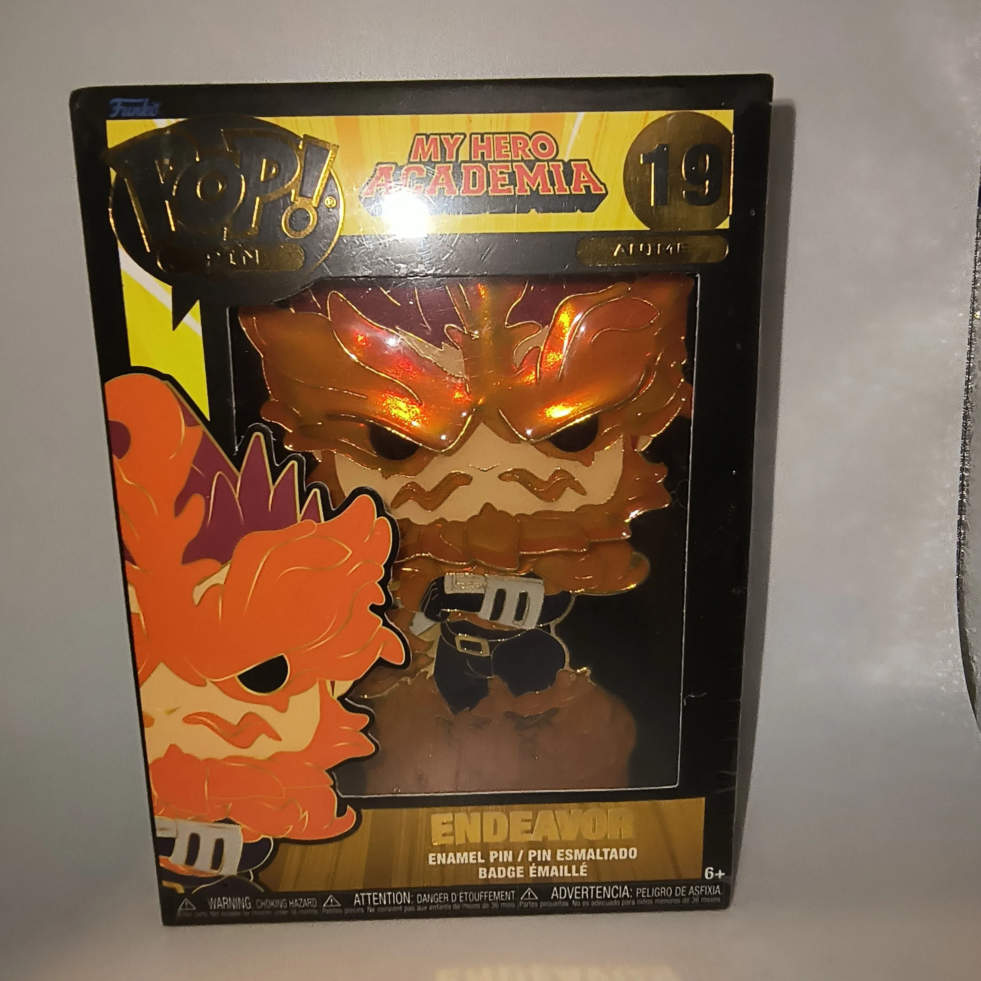 Product image for Funko Pop! Pin: My Hero Academia - Endeavor