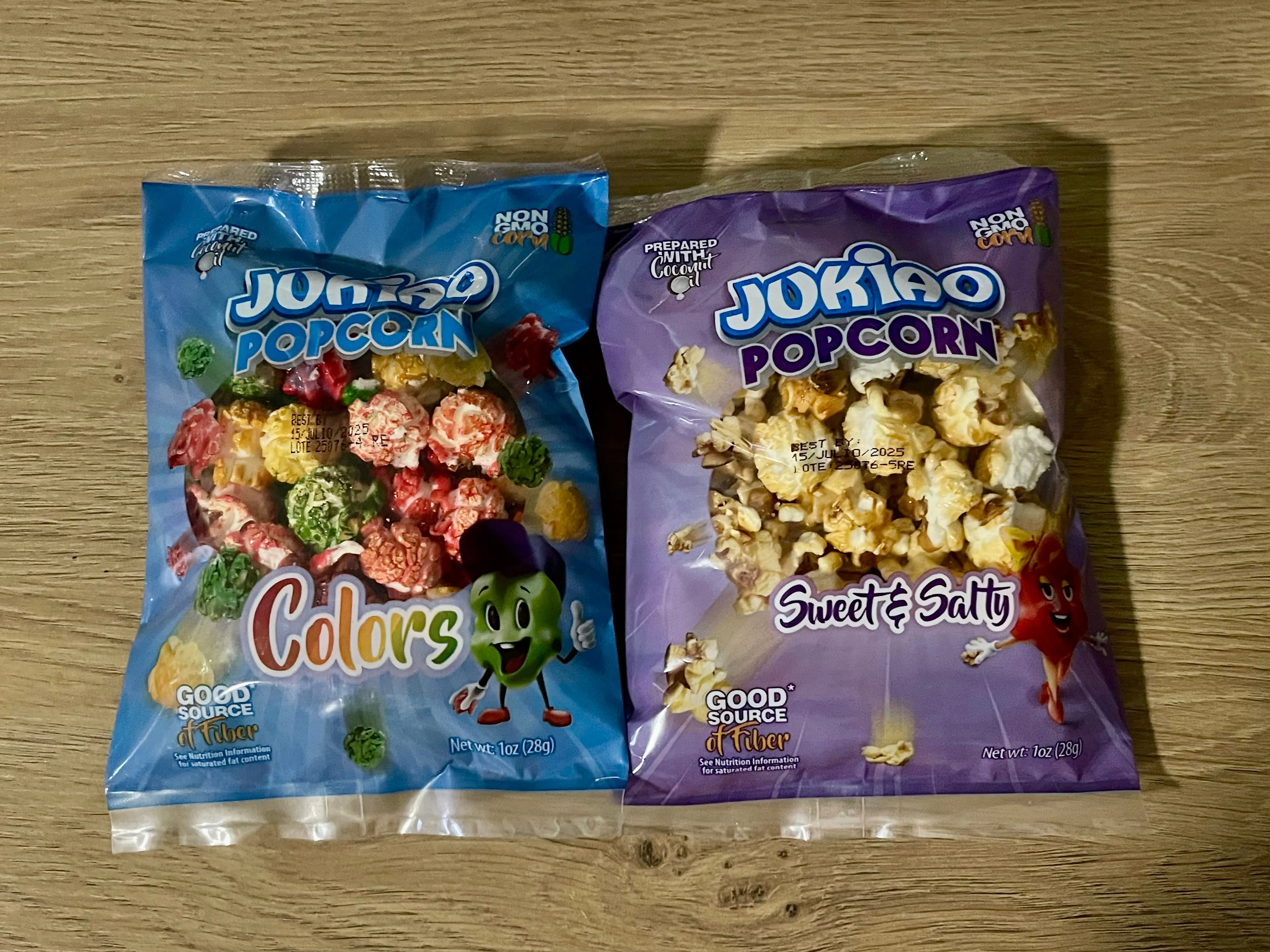 Product image for 00- 2 Bags of popcorn