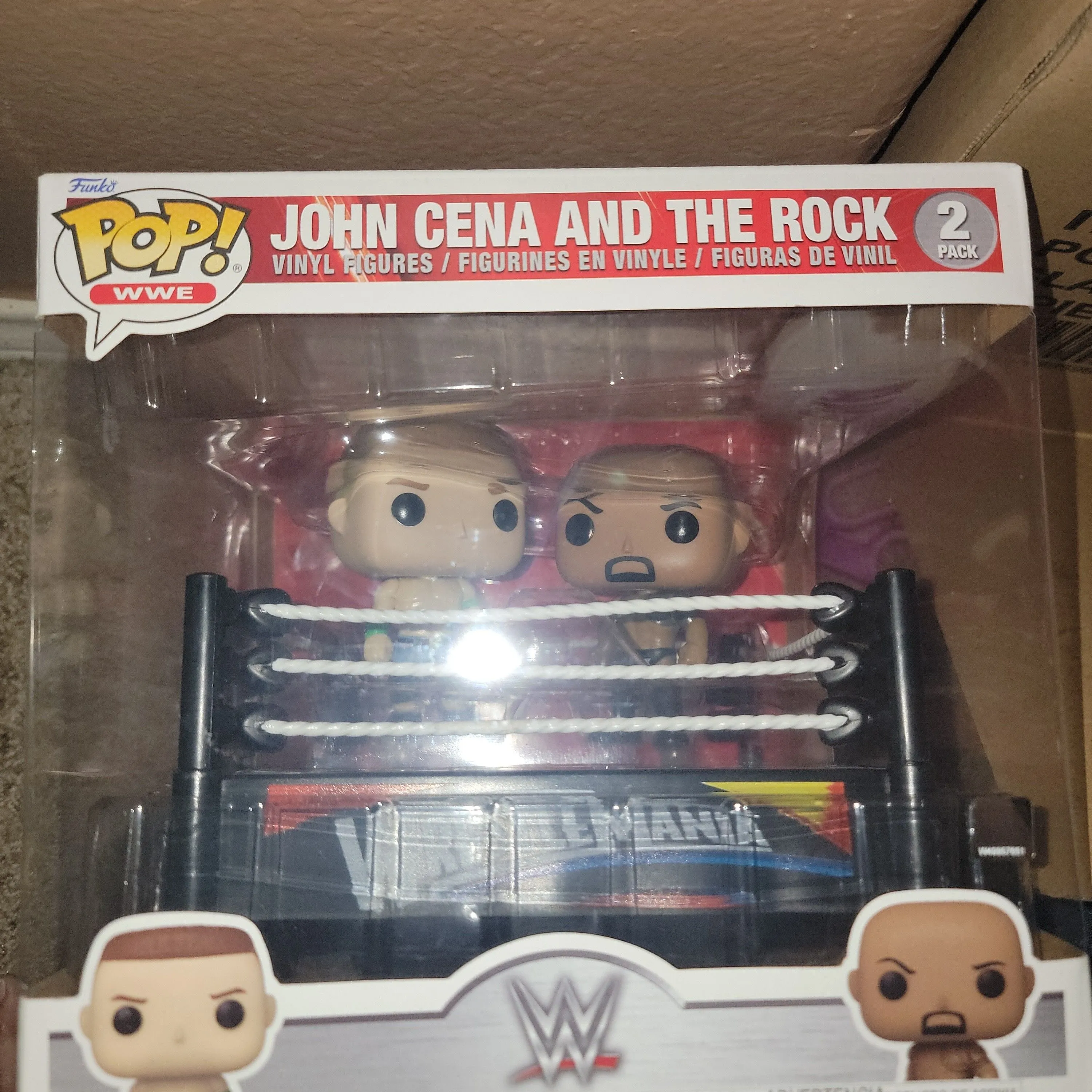 Product image for John Cena and The Rock - 2 Pack