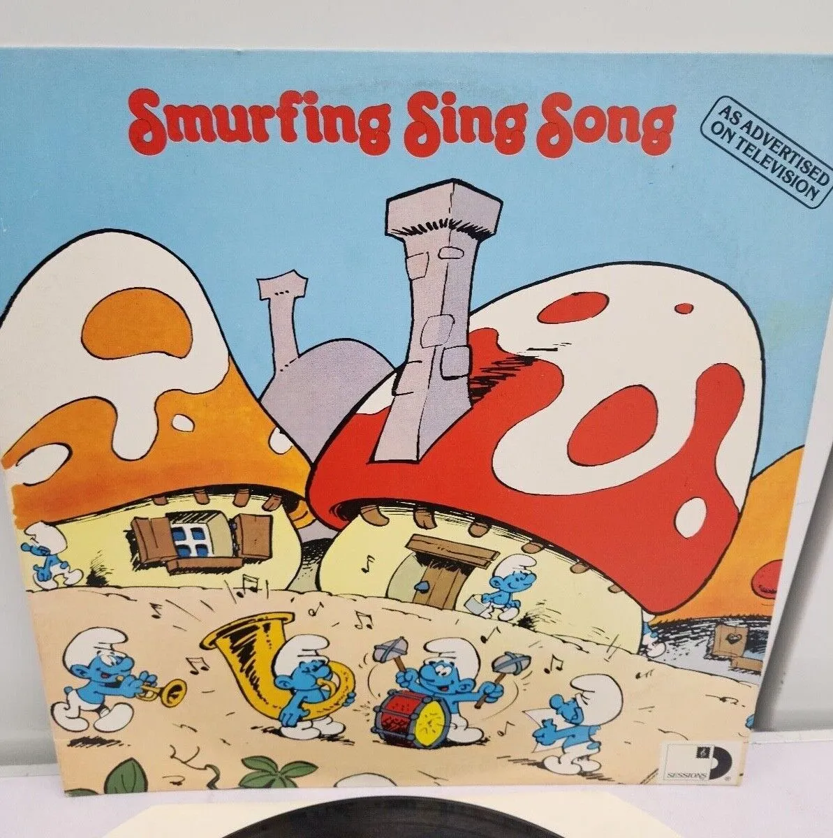Product image for Smurfing Sing Song Record Music