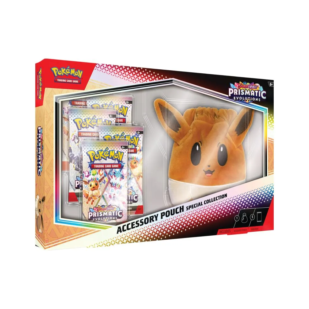 Product image for Prismatic Evolutions Eevee Pouch collection