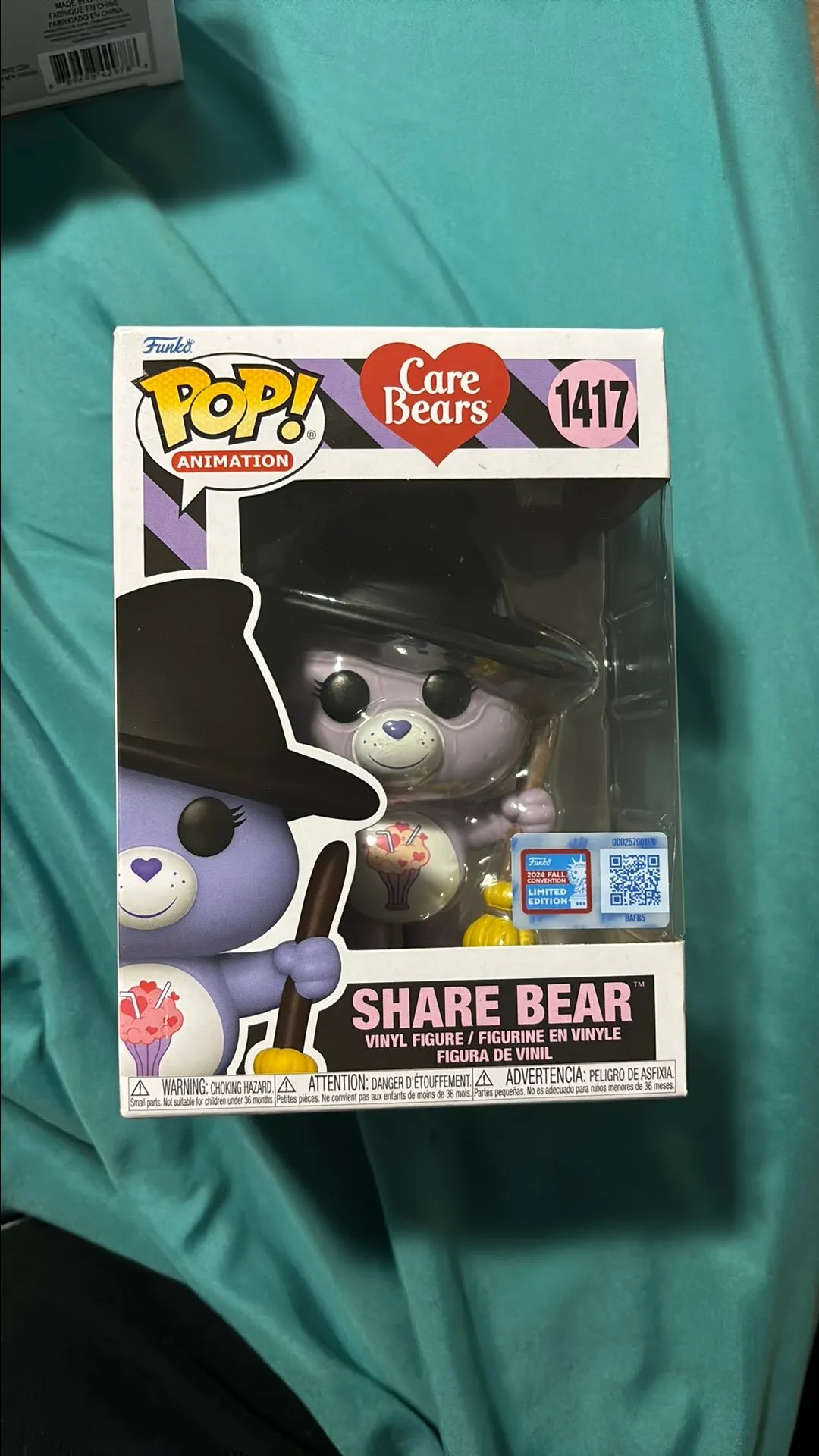 Product image for Care Bears Share Bear 2024 Fall Convention Limited Edition