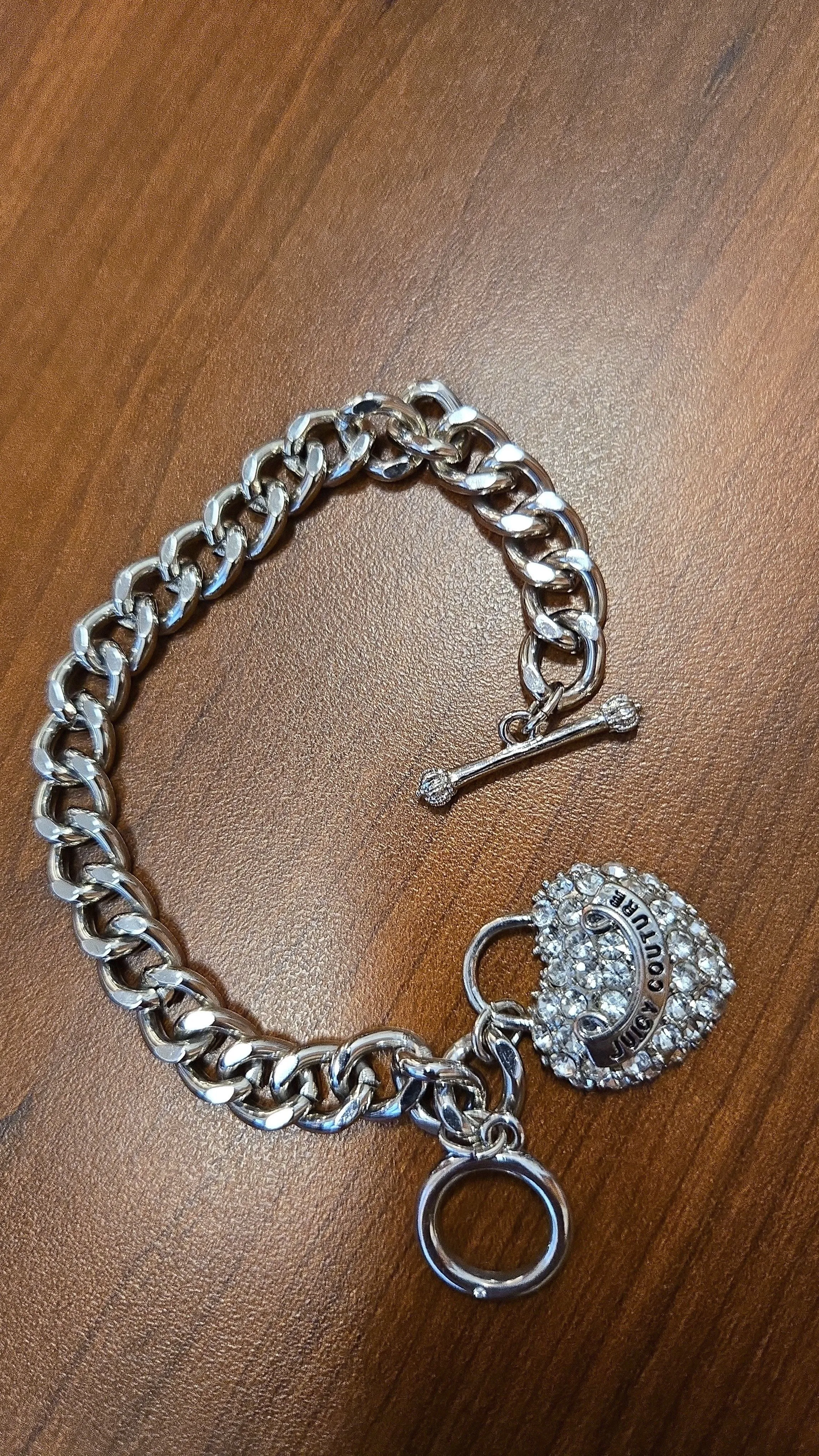 Product image for 02. Juicy Couture Silver Chain Bracelet 