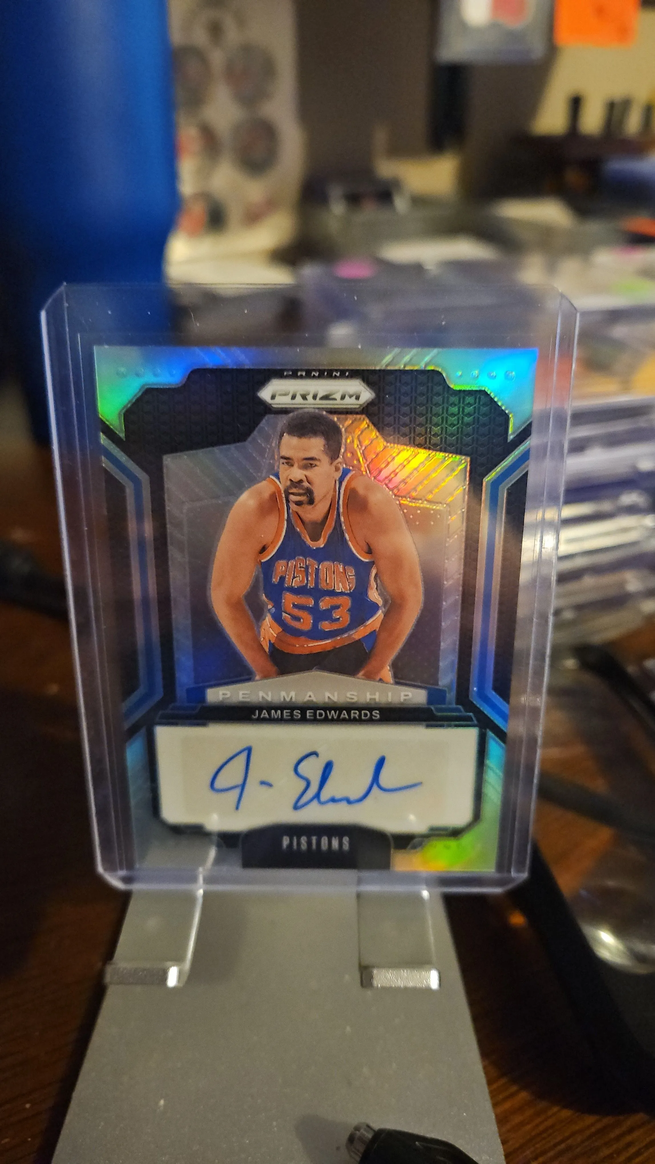 Product image for James Edwards Auto...2024-2025 Prizm Penmanship Auto...Pistons