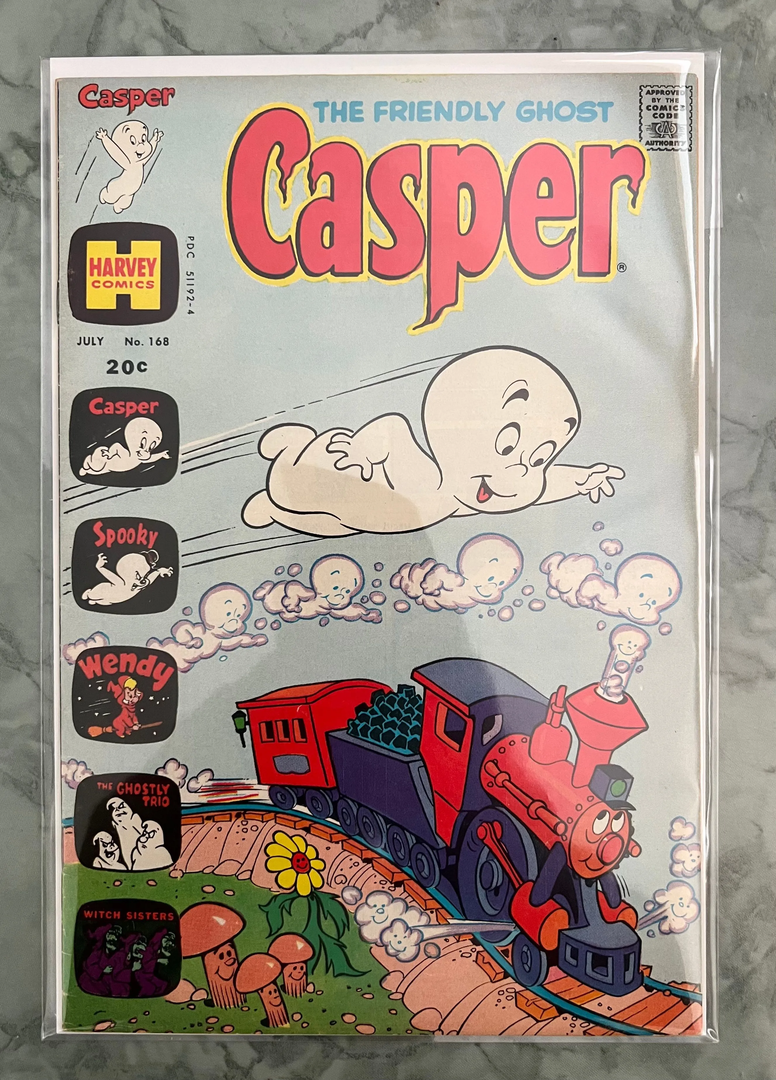 Product image for CASPER THE FRIENDLY GHOST 168 HARVEY 1973