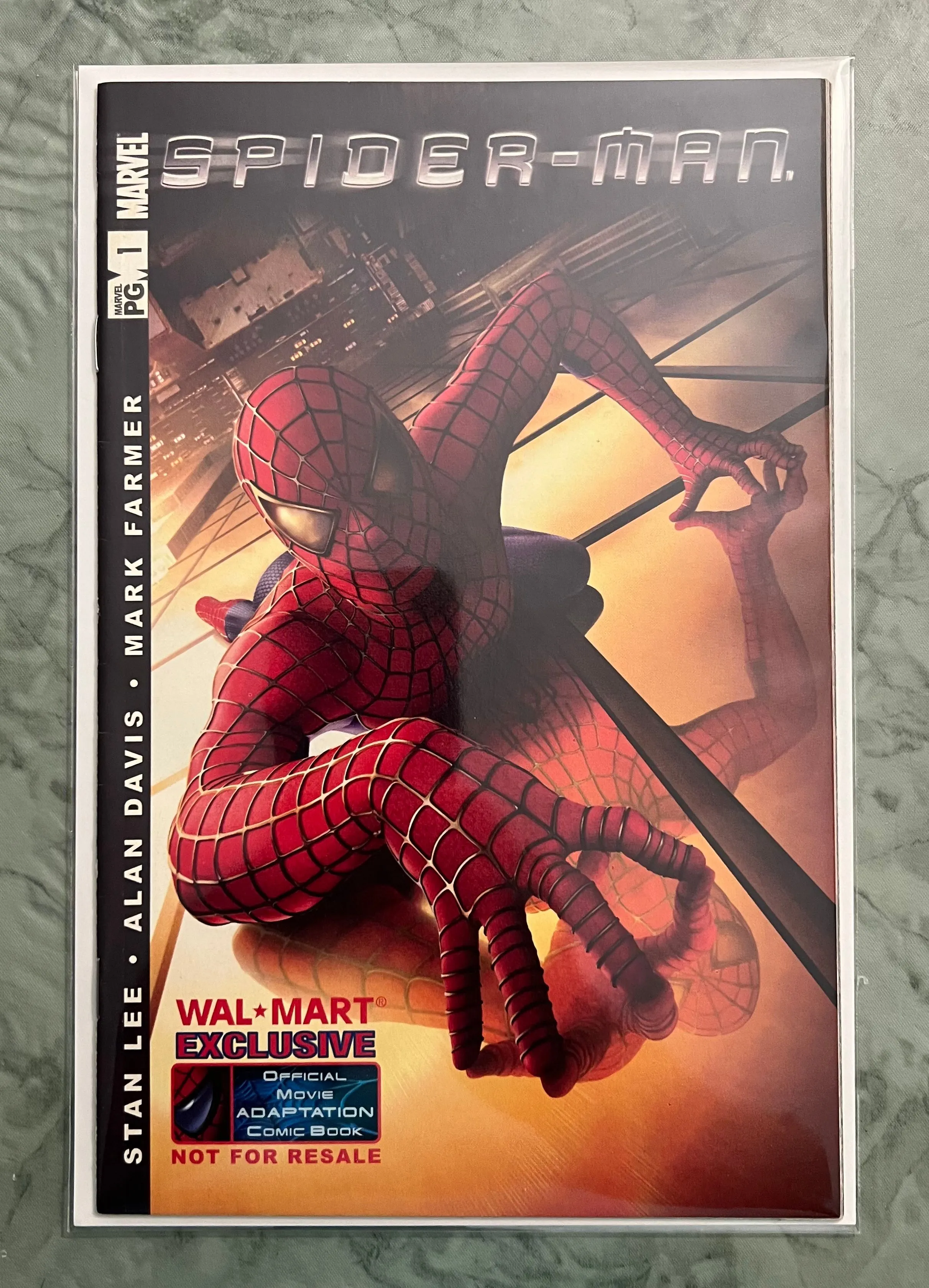 Product image for SPIDER-MAN OFFICIAL MOVIE ADAPTION 1 WALMART EXCLUSIVE