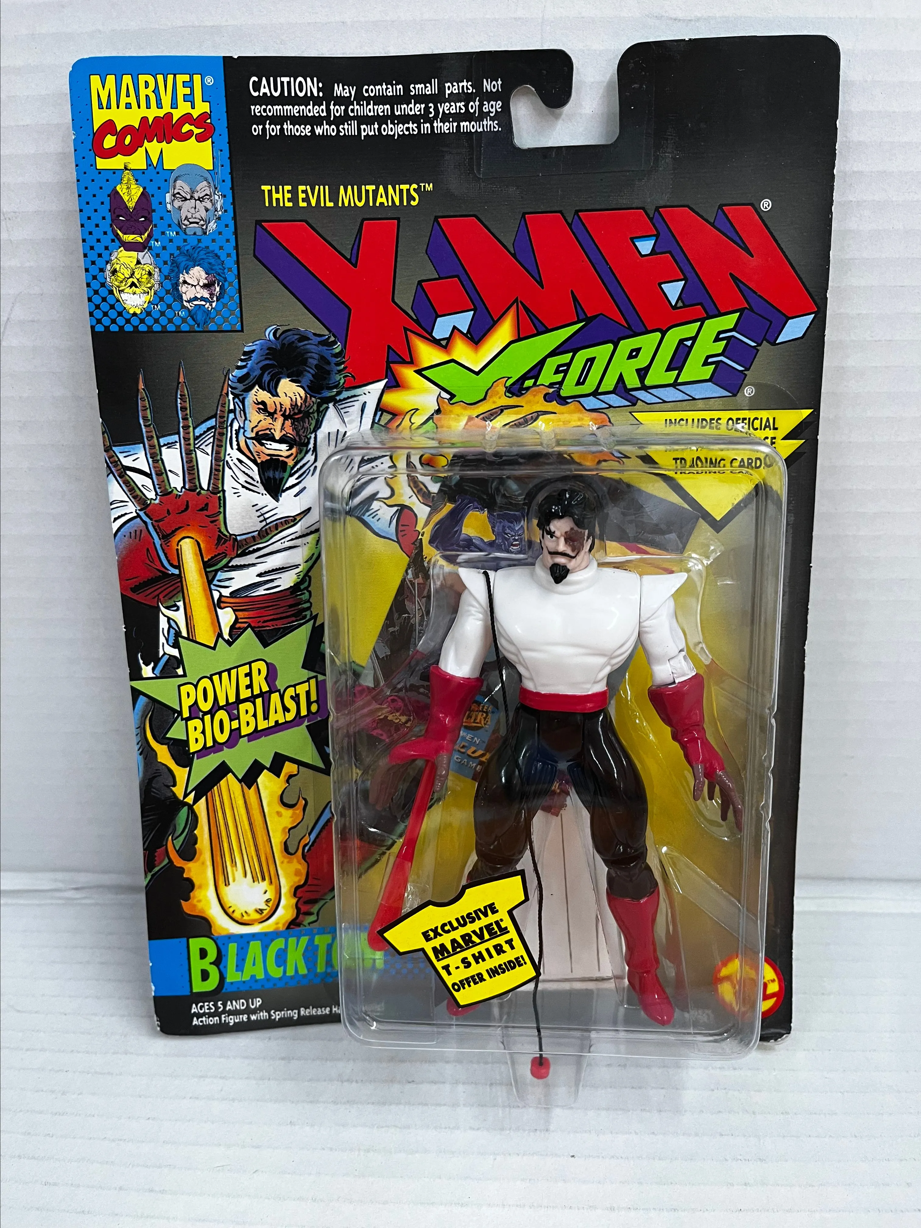 Product image for 1994 Marvel Comics Toy Biz  BLACK TOM Action Figure X-Men X-Force