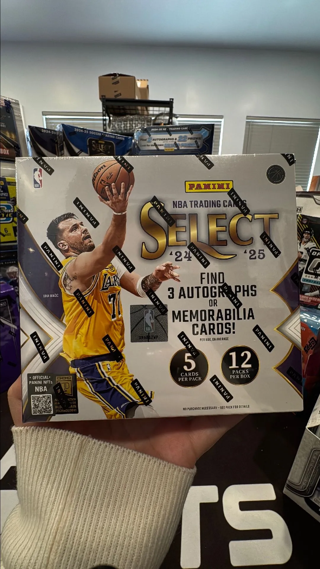 Product image for 2024 nba select hobby