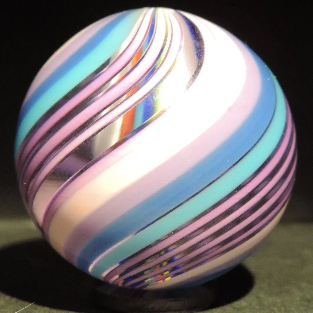 Product image for LARGE 33mm Jody Fine Pastel Contemporary Marble - MINT