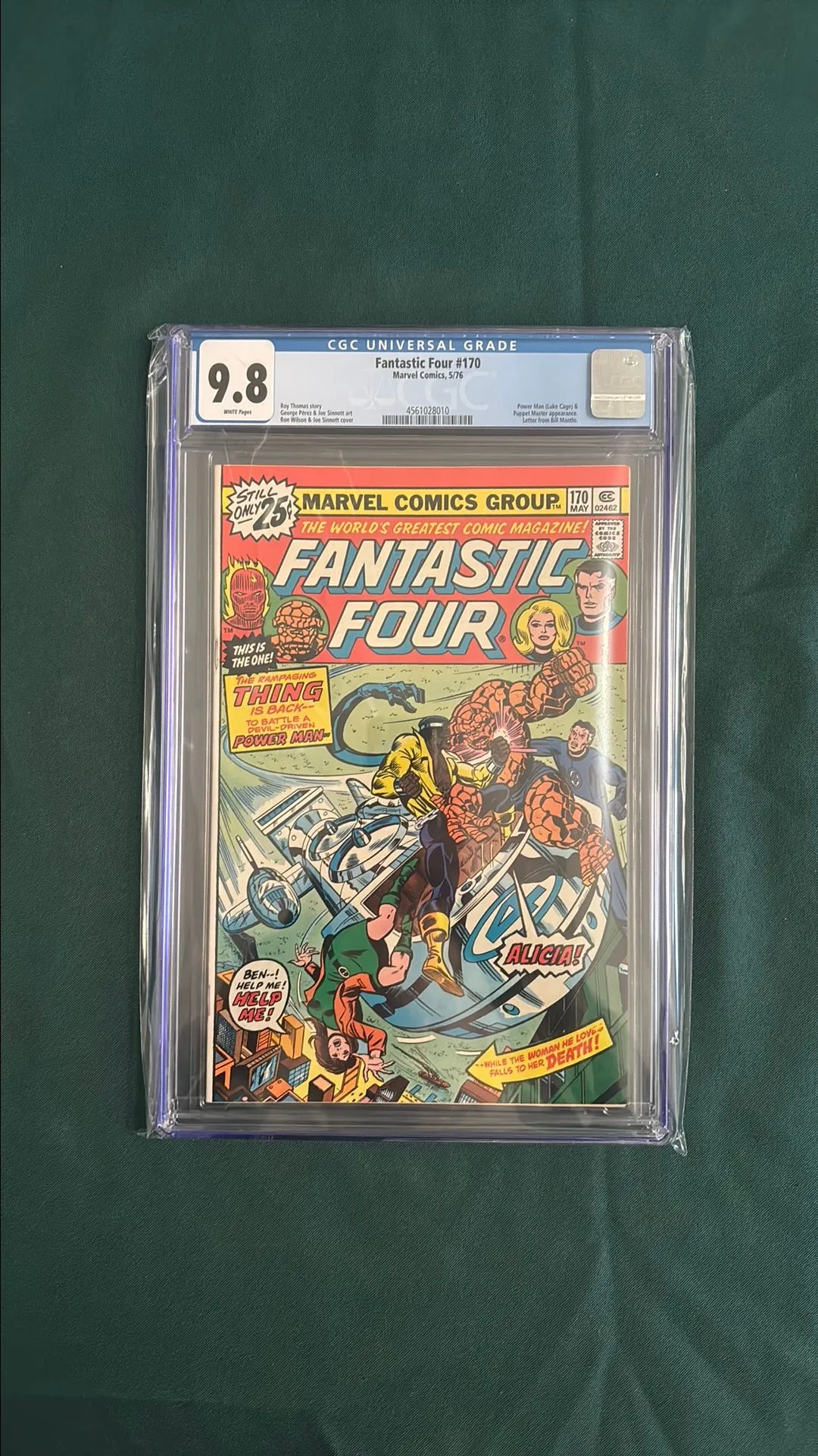 Product image for Fantastic Four #170 CGC 9.8