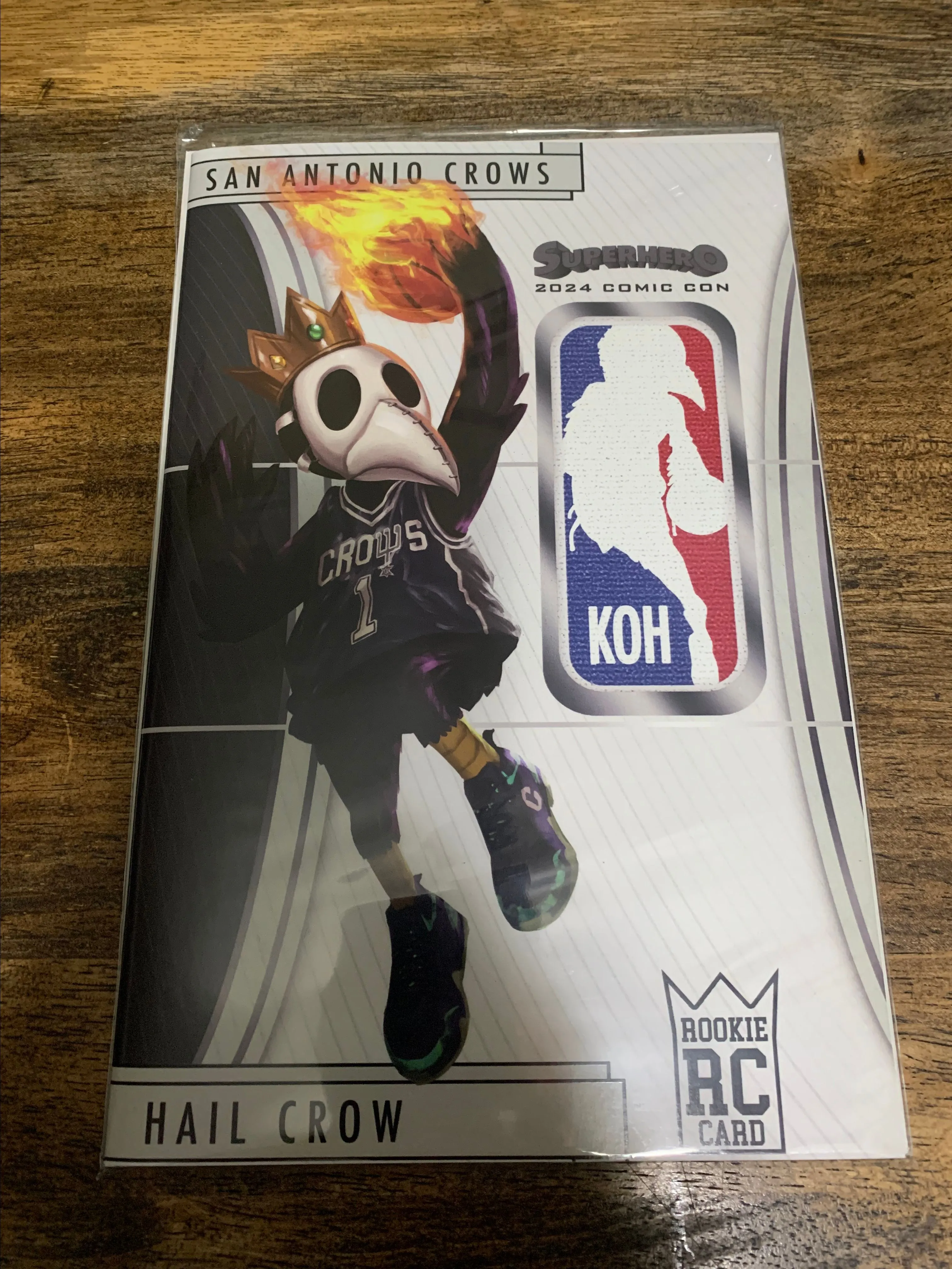 Product image for Hail Crow King of Hell Rookie Card
